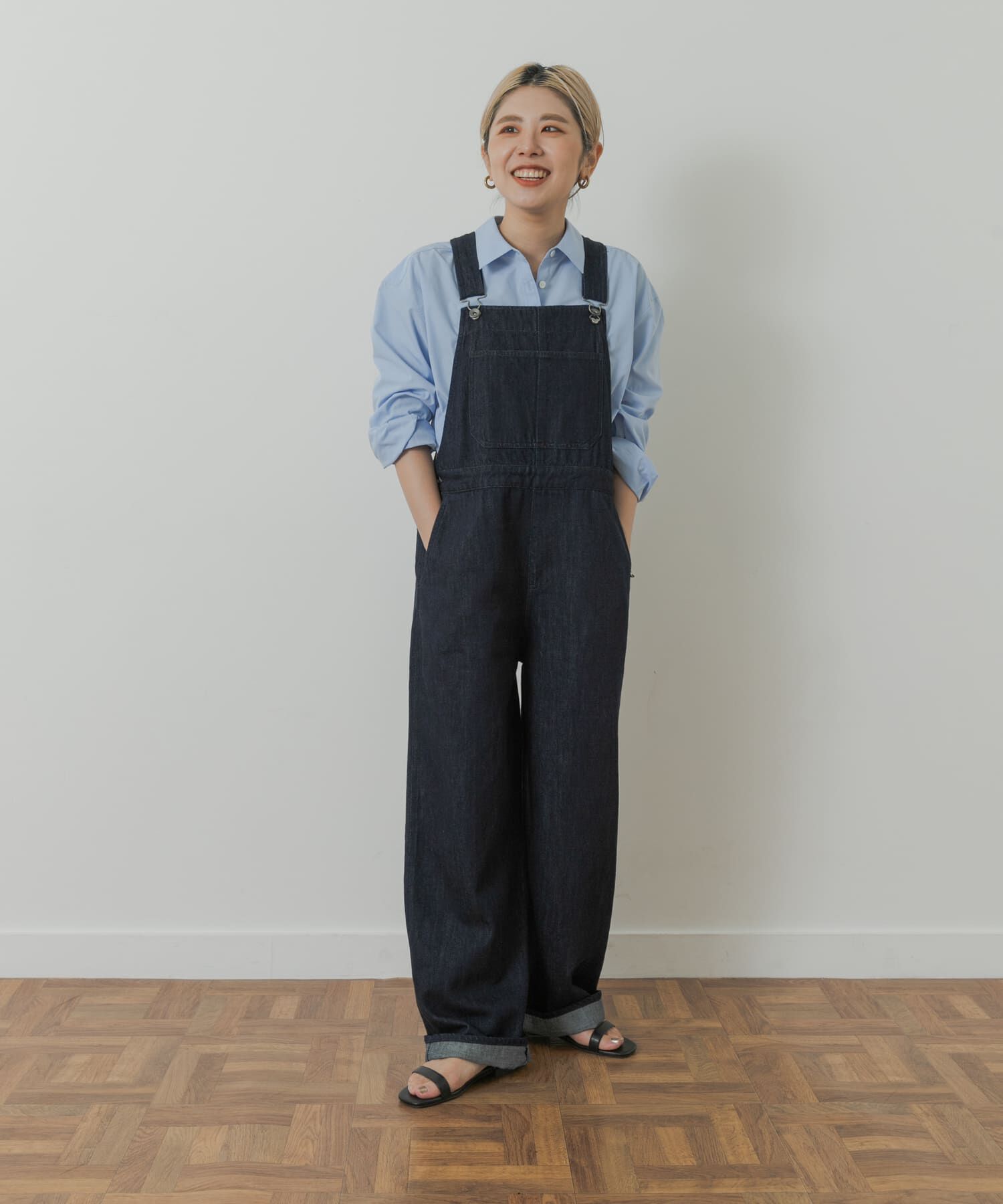 URBAN RESEARCH DOORS「Denim Salopette」|スカート|