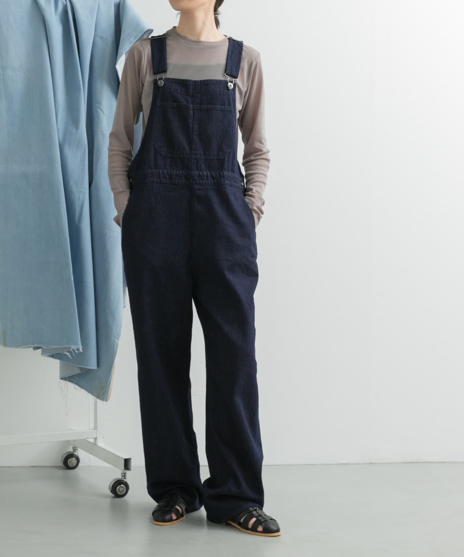 URBAN RESEARCH DOORS「Denim Salopette」|スカート|