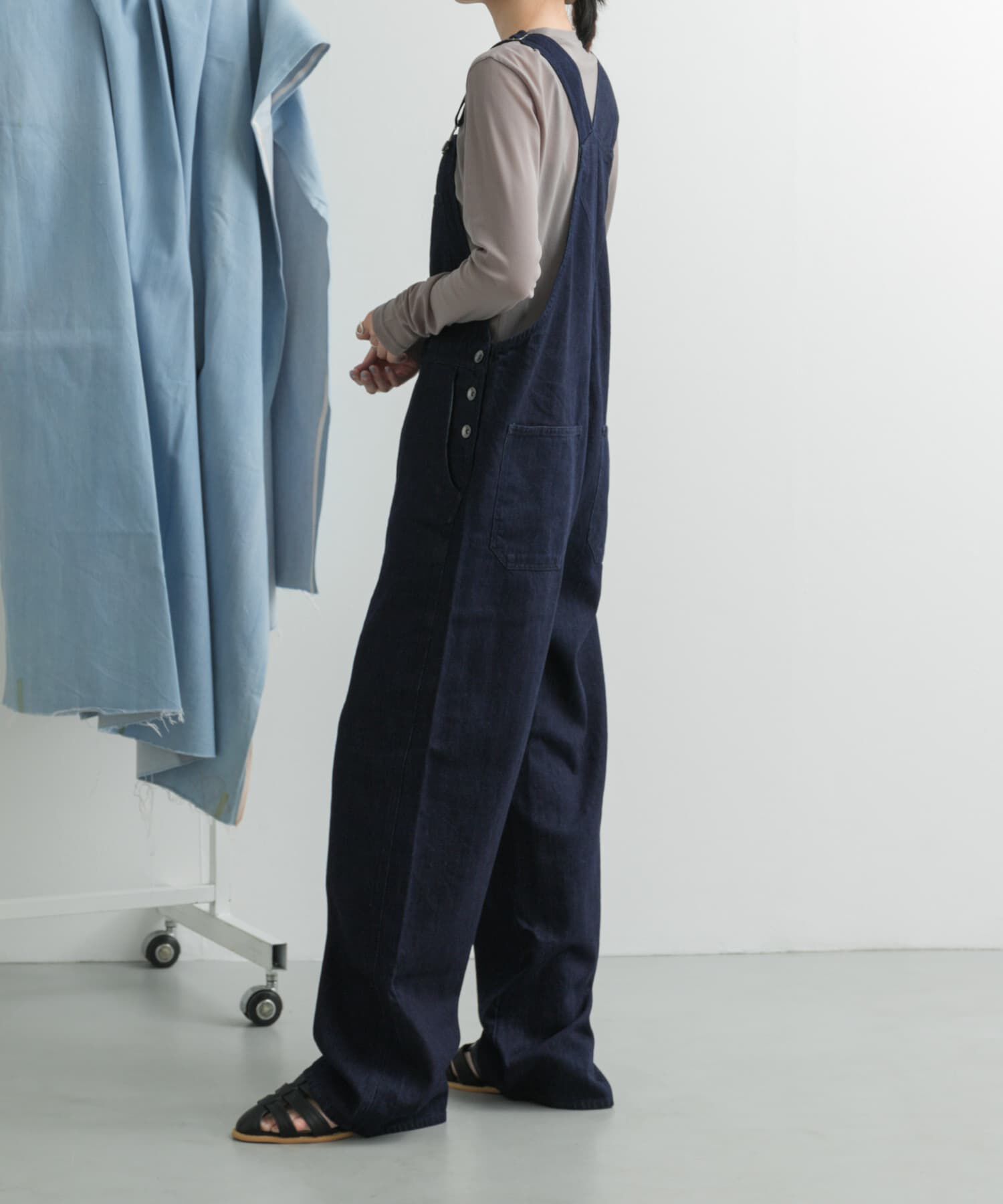 URBAN RESEARCH DOORS「Denim Salopette」|スカート|