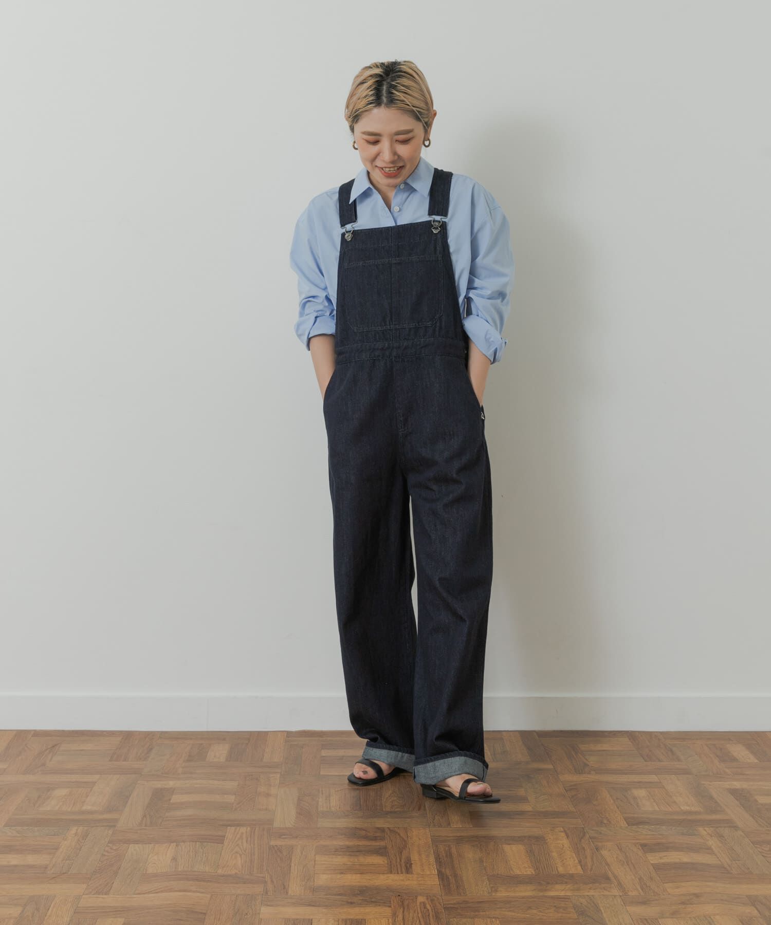 URBAN RESEARCH DOORS「Denim Salopette」|スカート|