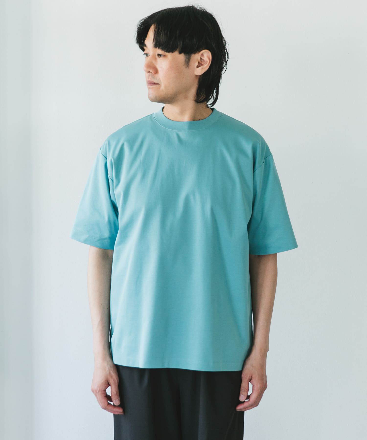 URBAN RESEARCH DOORS「『UR TECH』サマシェア クルーネックTシャツ」|Tシャツ・カットソー|