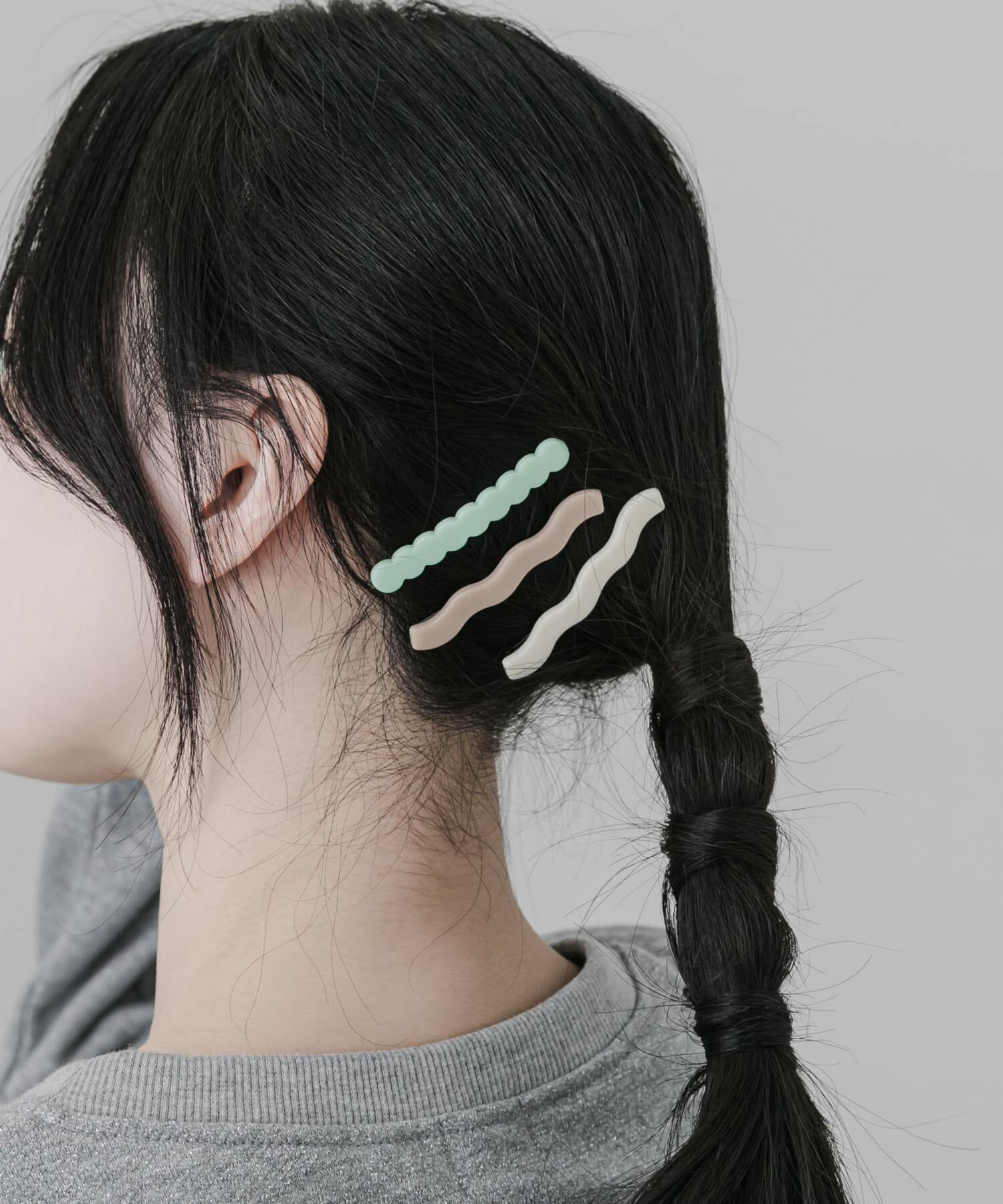 SMELLY「カラージュシニュアンス3セットヘアピン」|その他|
