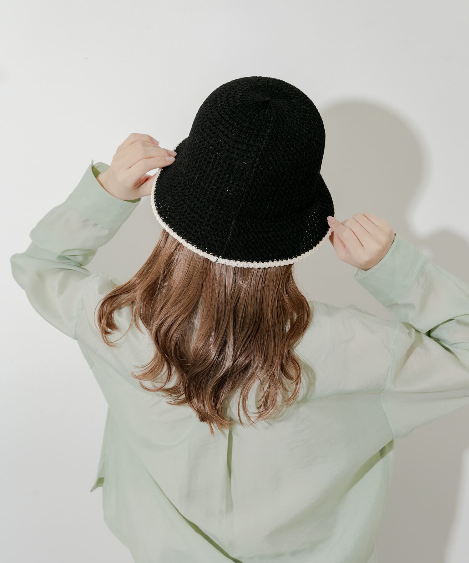 SMELLY「バイカラーシンプルハット」|ハット|