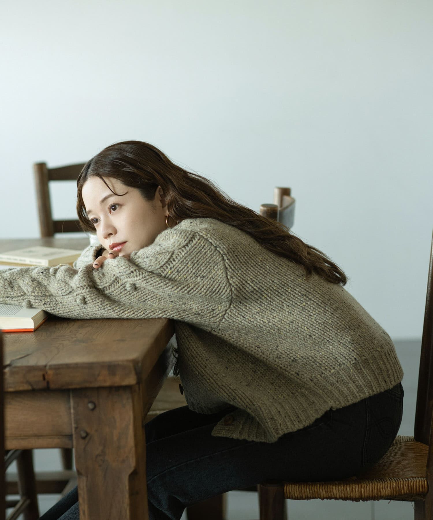 Sonny Label 「『WEB/一部店舗限定』NaokoTakayamaニットカーディガン」|カーディガン|