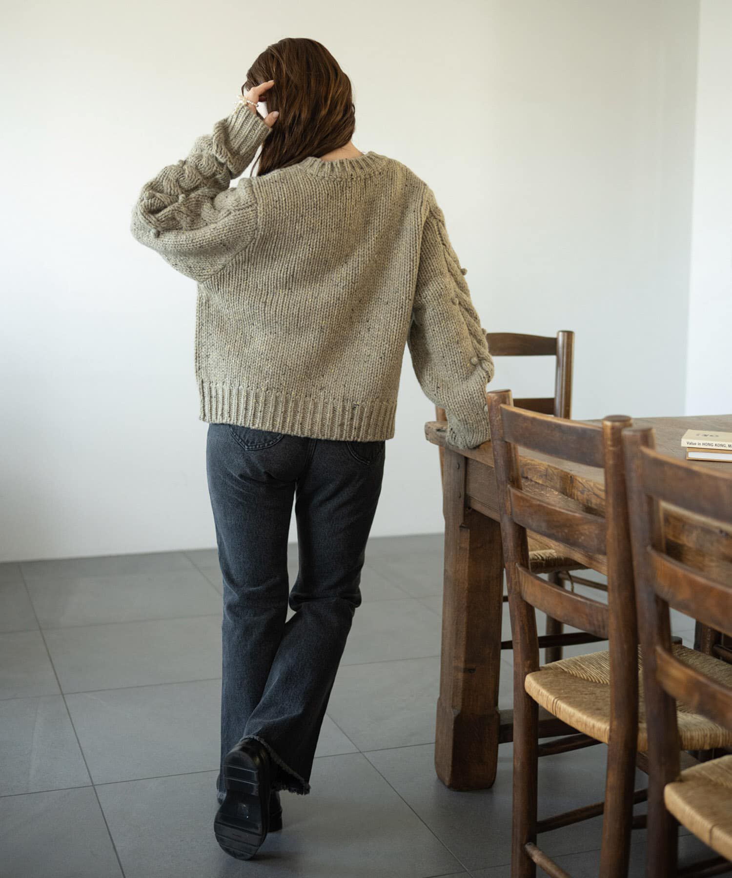 Sonny Label 「『WEB/一部店舗限定』NaokoTakayamaニットカーディガン」|カーディガン|