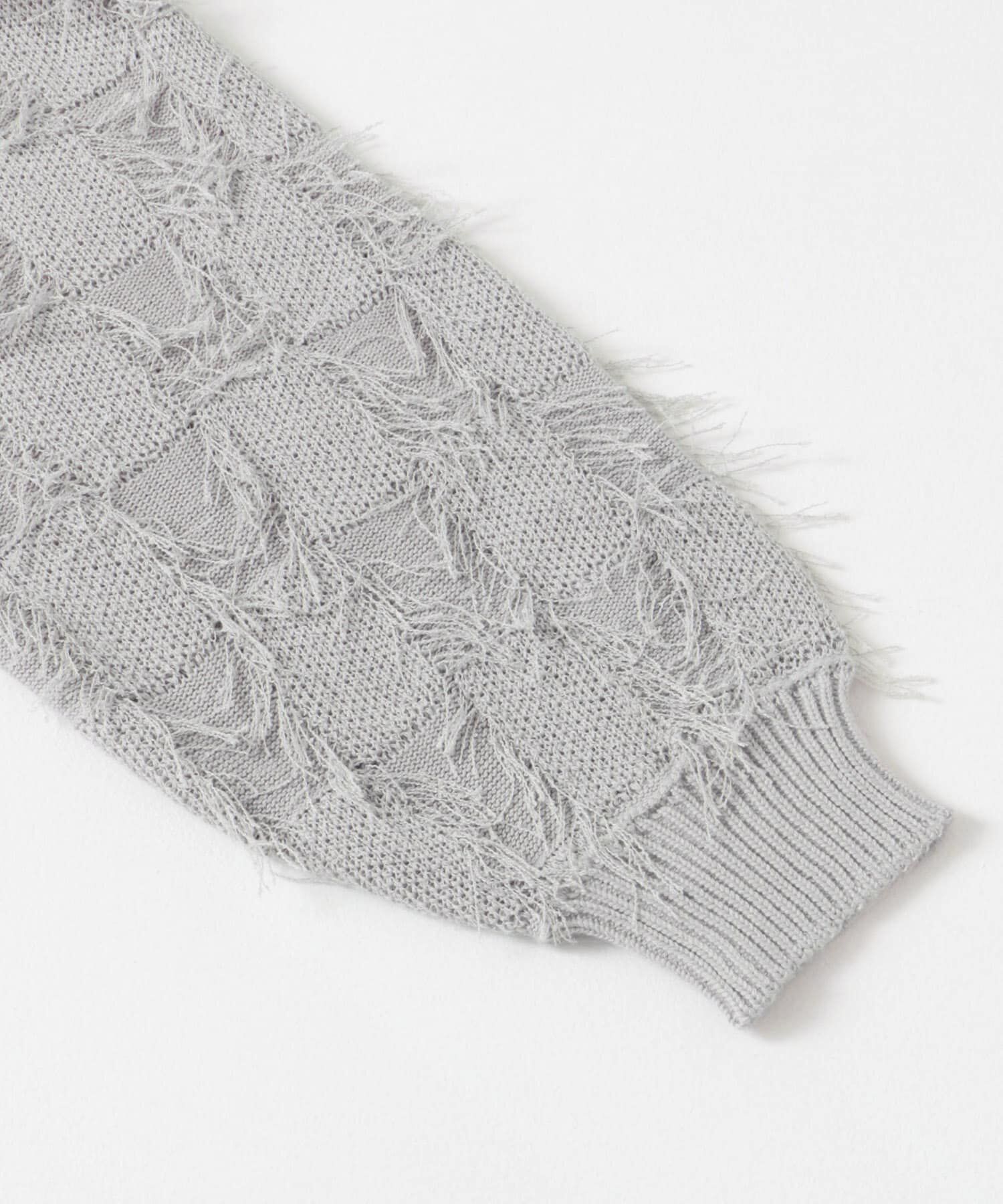 Sonny Label 「フェザーフリンジニットカーディガン」|カーディガン|