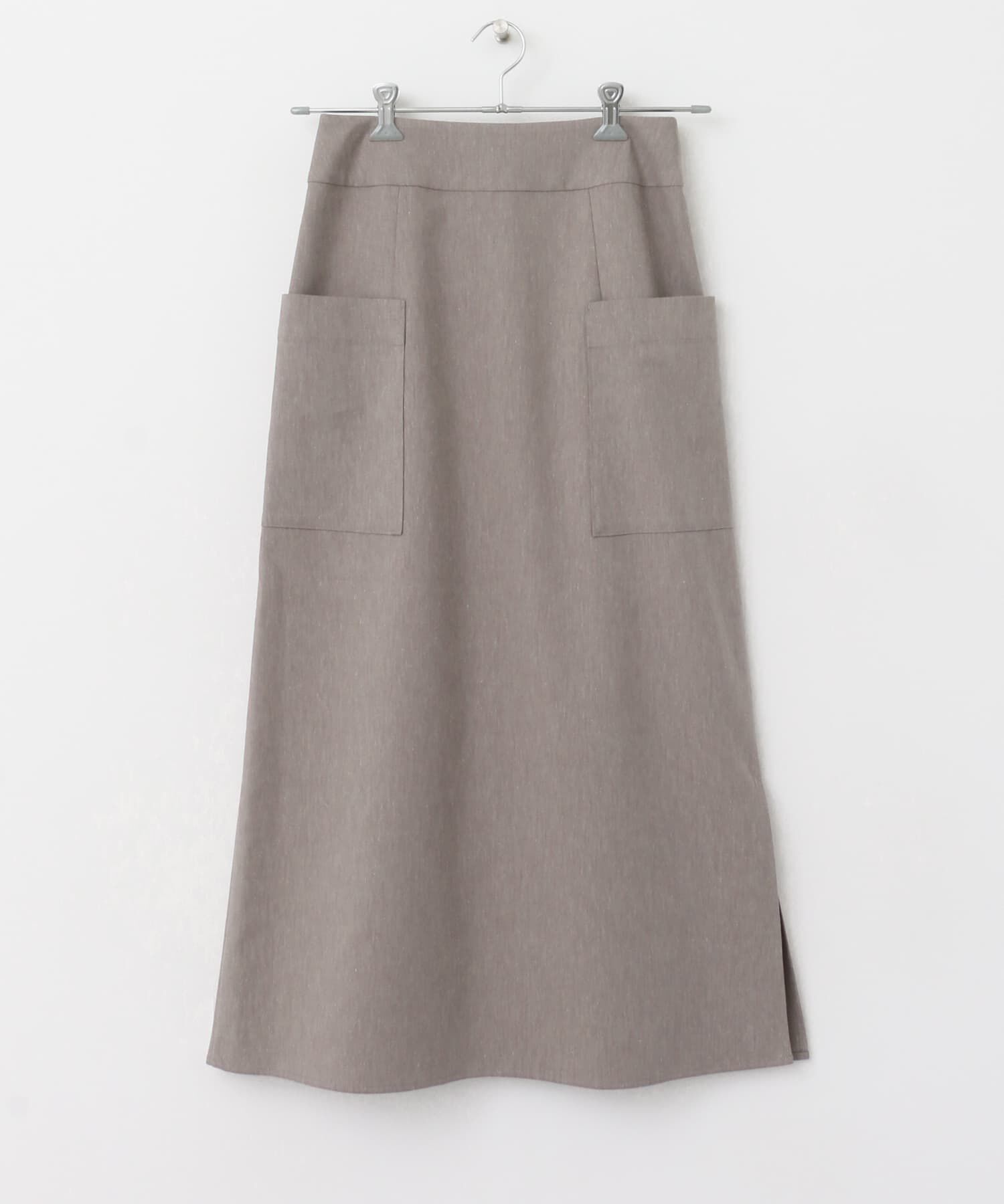 URBAN RESEARCH ROSSO「リネンストレッチスリットスカート」|スカート|