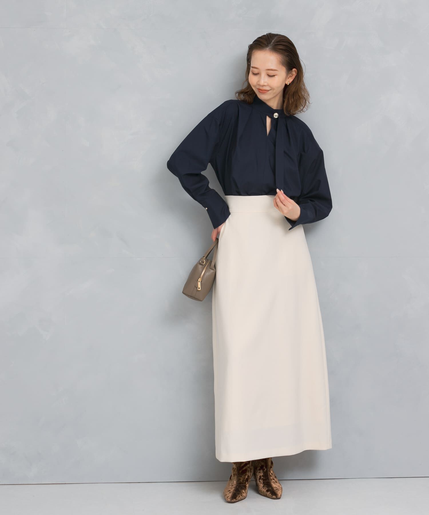 URBAN RESEARCH ROSSO「ロングAラインスカート」|スカート|