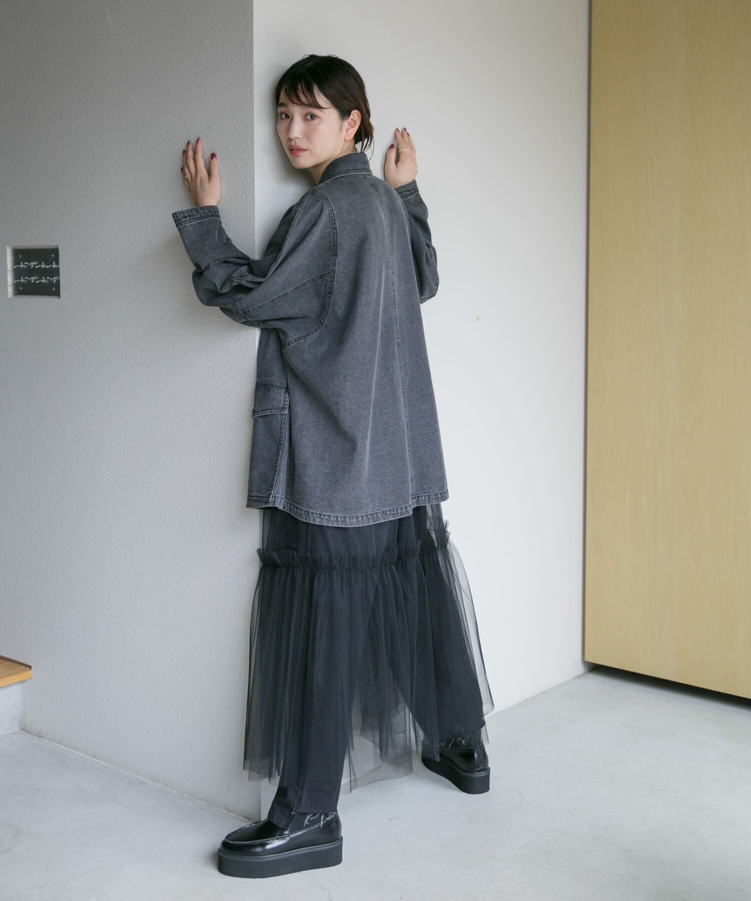 URBAN RESEARCH ROSSO「チュールスカート」|スカート|