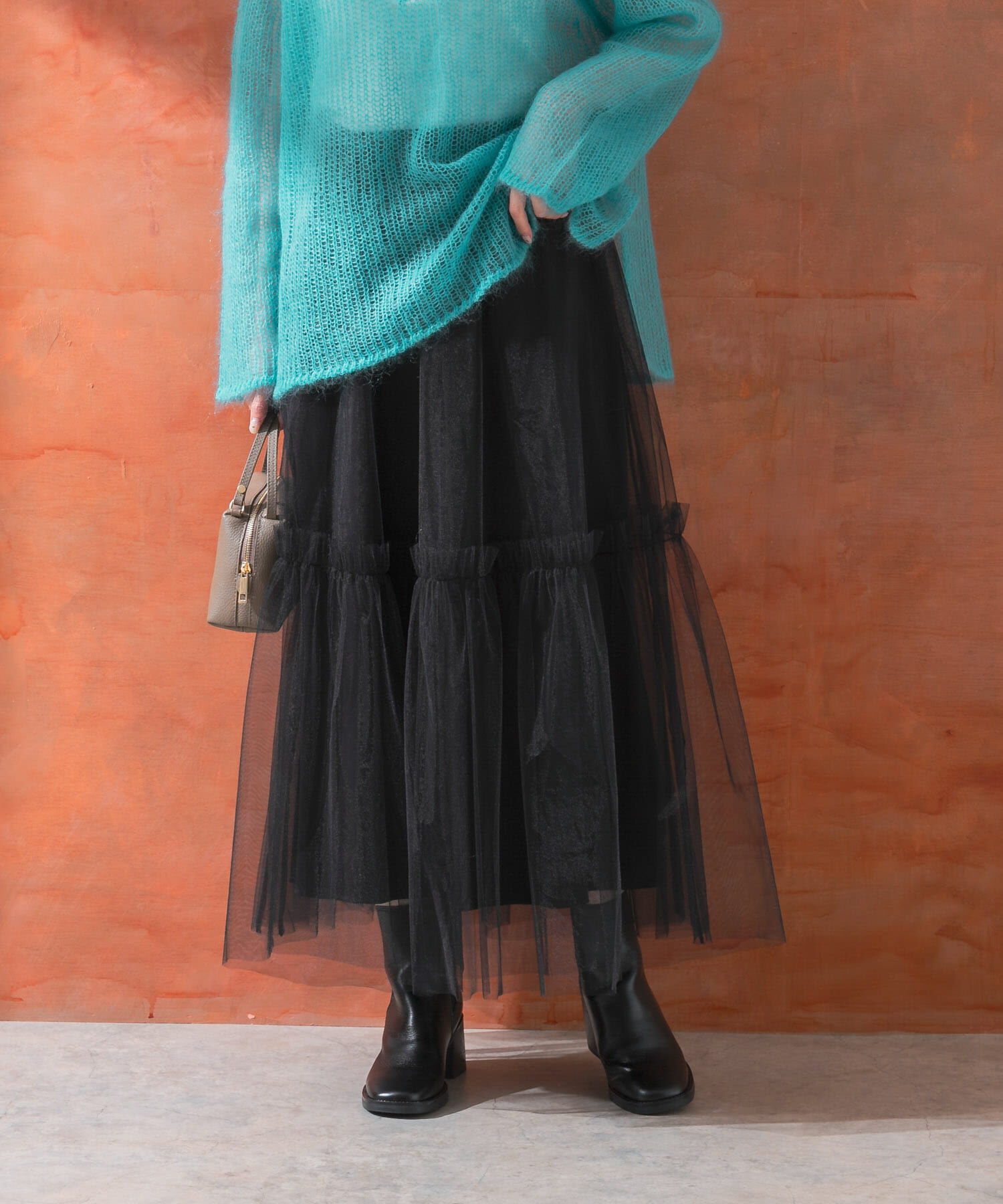 URBAN RESEARCH ROSSO「チュールスカート」|スカート|