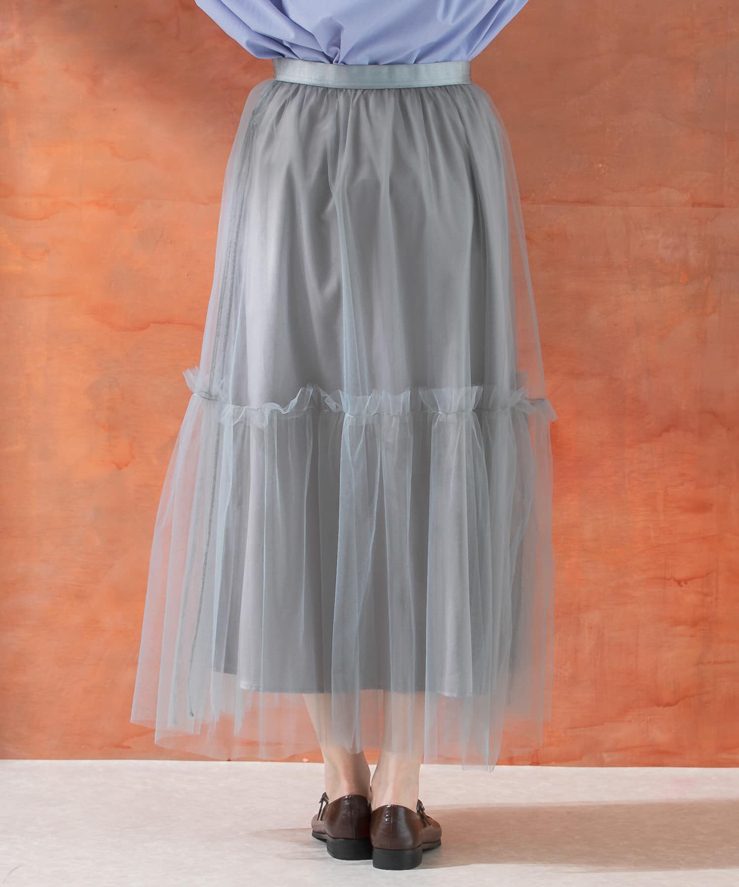 URBAN RESEARCH ROSSO「チュールスカート」|スカート|