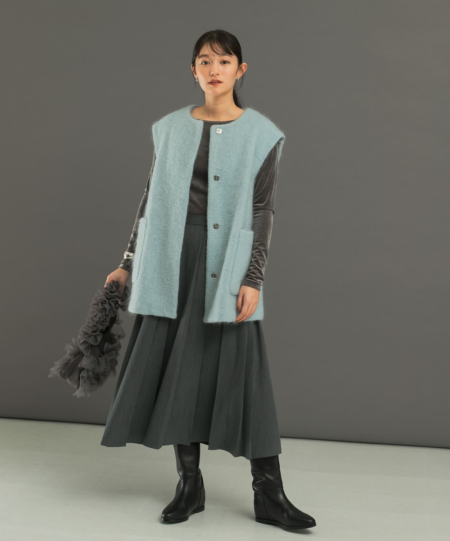 URBAN RESEARCH ROSSO「ランダムプリーツスカート」|スカート|