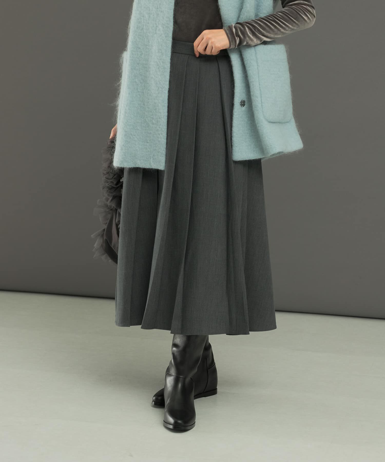 URBAN RESEARCH ROSSO「ランダムプリーツスカート」|スカート|