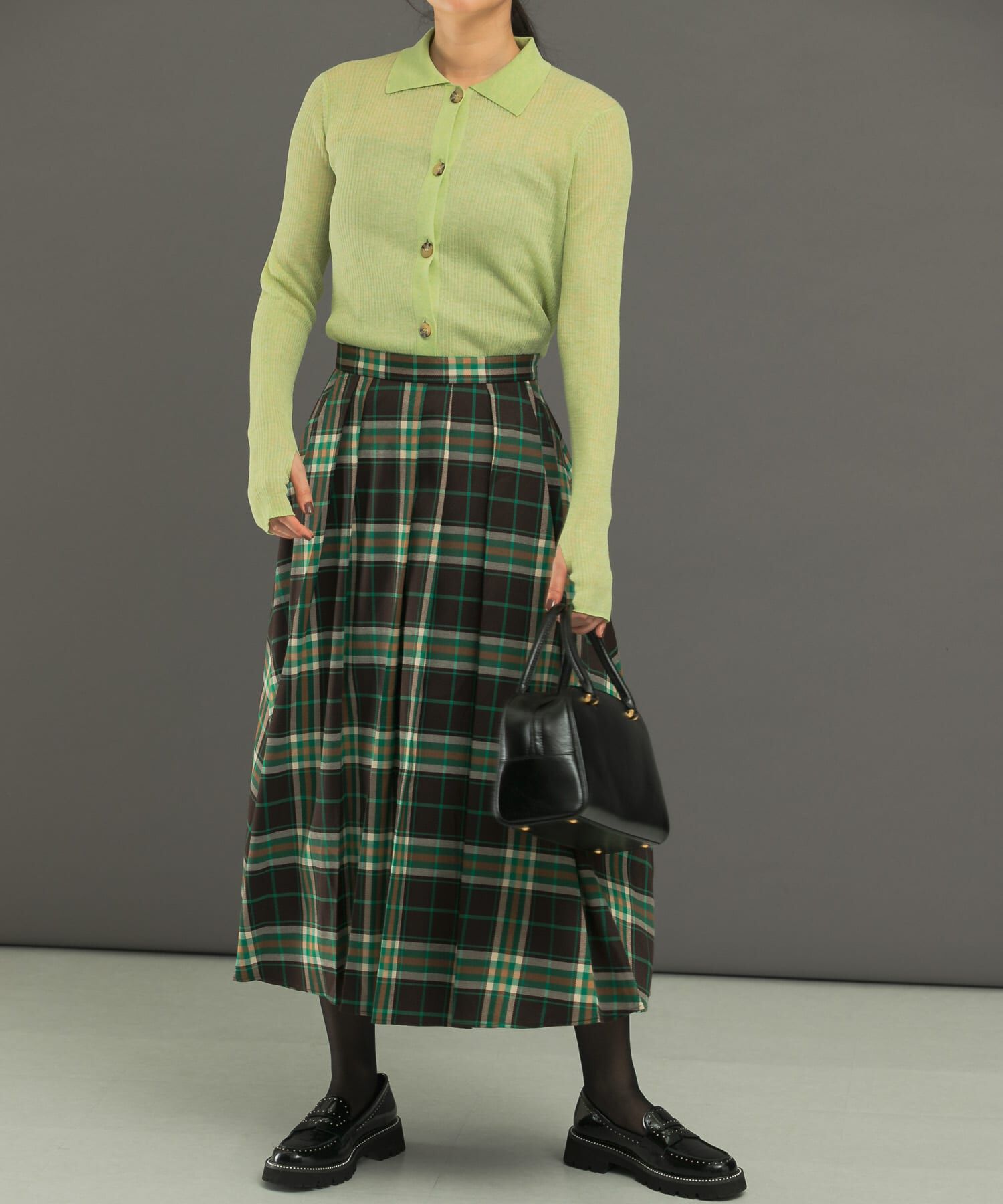 URBAN RESEARCH ROSSO「ランダムプリーツスカート」|スカート|