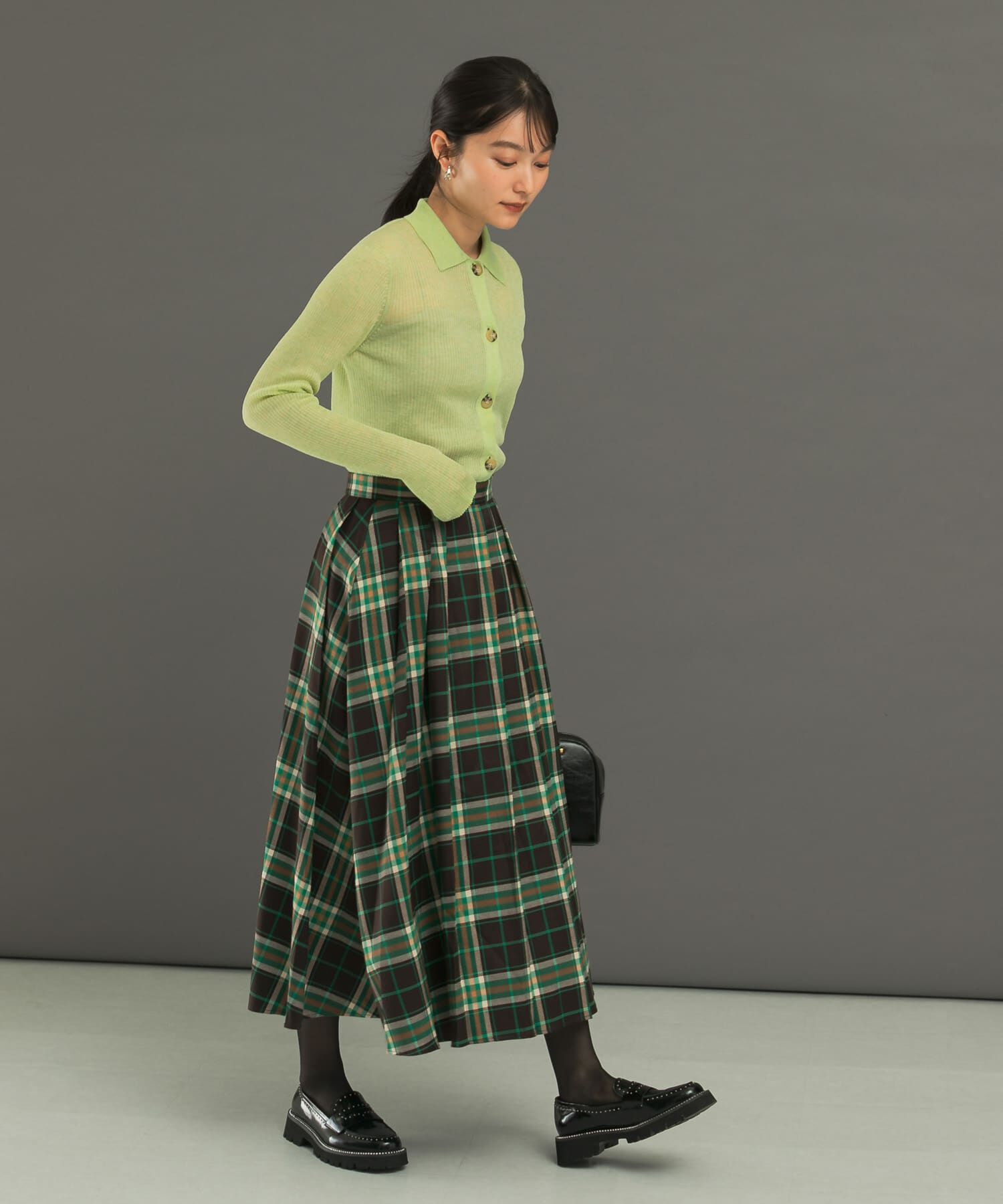 URBAN RESEARCH ROSSO「ランダムプリーツスカート」|スカート|