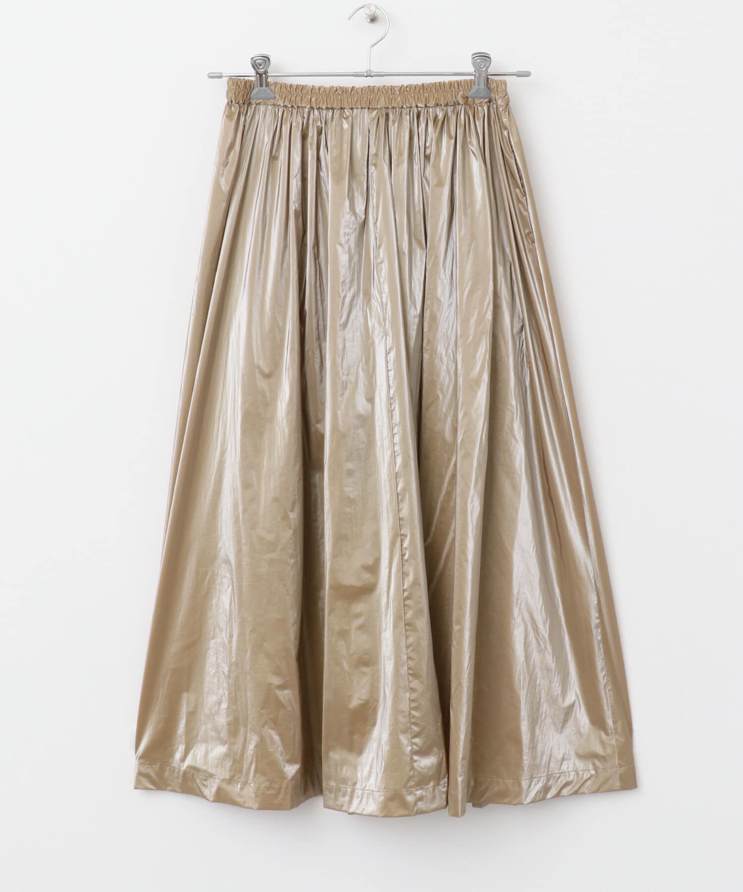 URBAN RESEARCH ROSSO「グロッシーギャザースカート」|スカート|