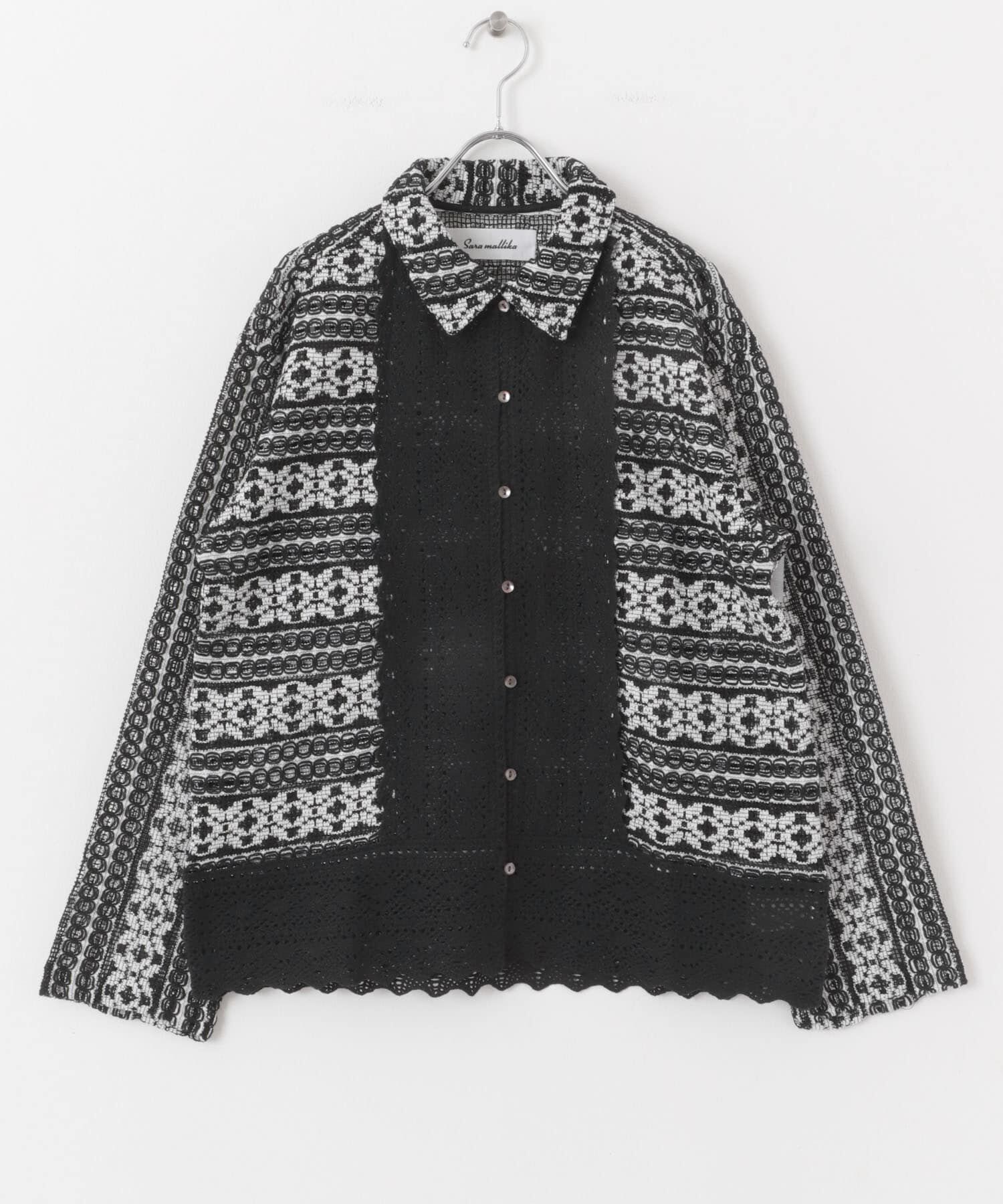 URBAN RESEARCH ROSSO「sara mallika　COTTON BORDER LACE TOP」|その他|