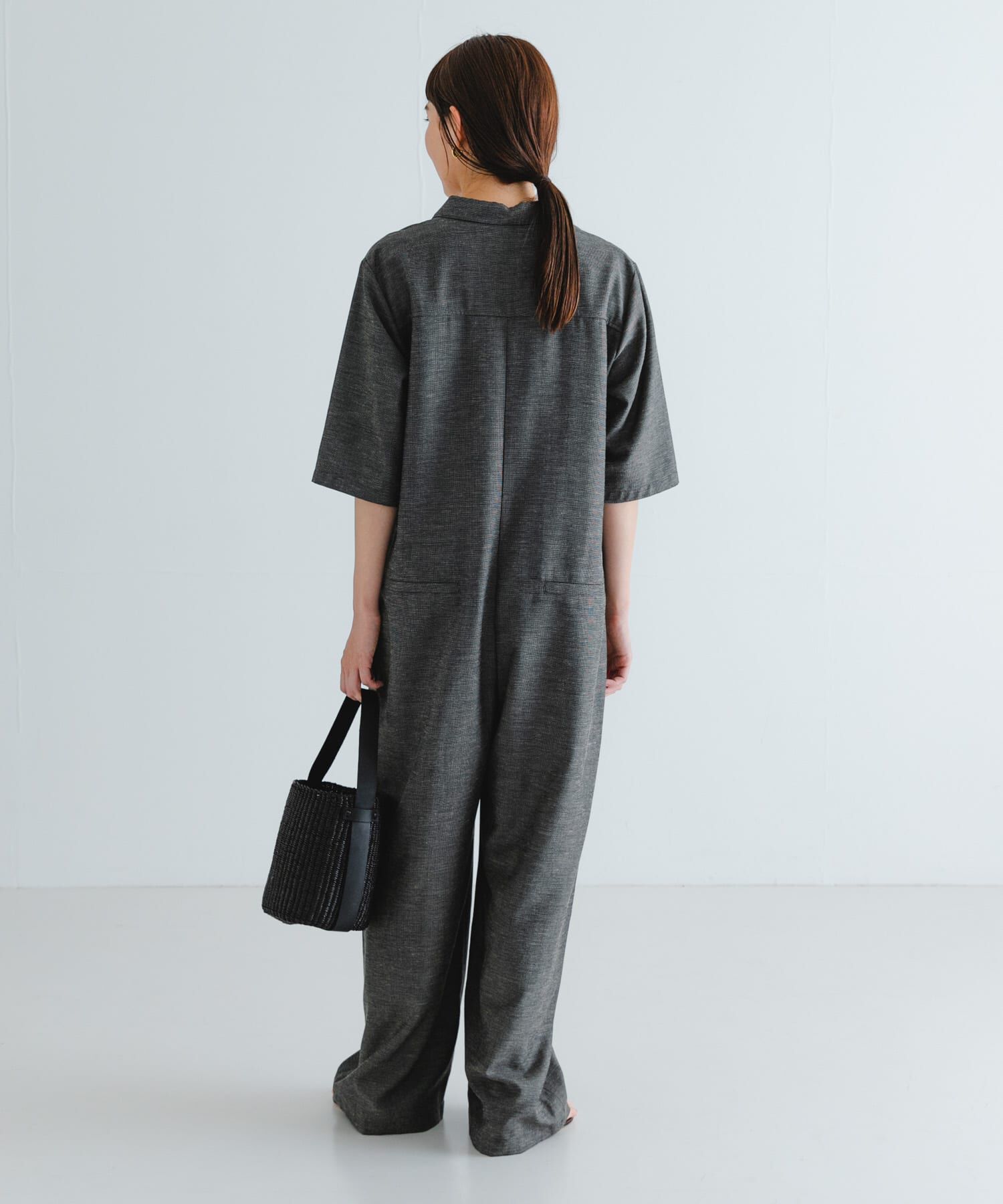 URBAN RESEARCH「『2サイズ展開』リネンブレンドジャンプスーツ」|スカート|