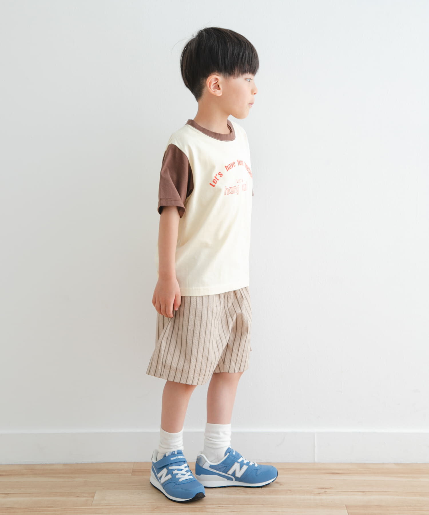URBAN RESEARCH DOORS「『WEB/一部店舗限定サイズ』配色ロゴTシャツ(KIDS)」|その他|