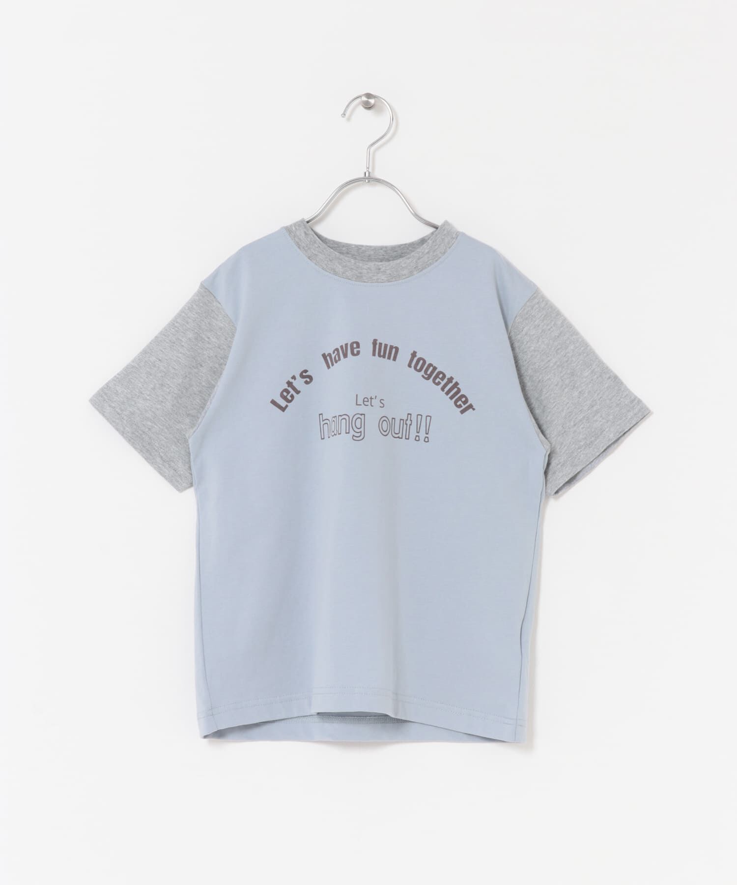 URBAN RESEARCH DOORS「『WEB/一部店舗限定サイズ』配色ロゴTシャツ(KIDS)」|その他|