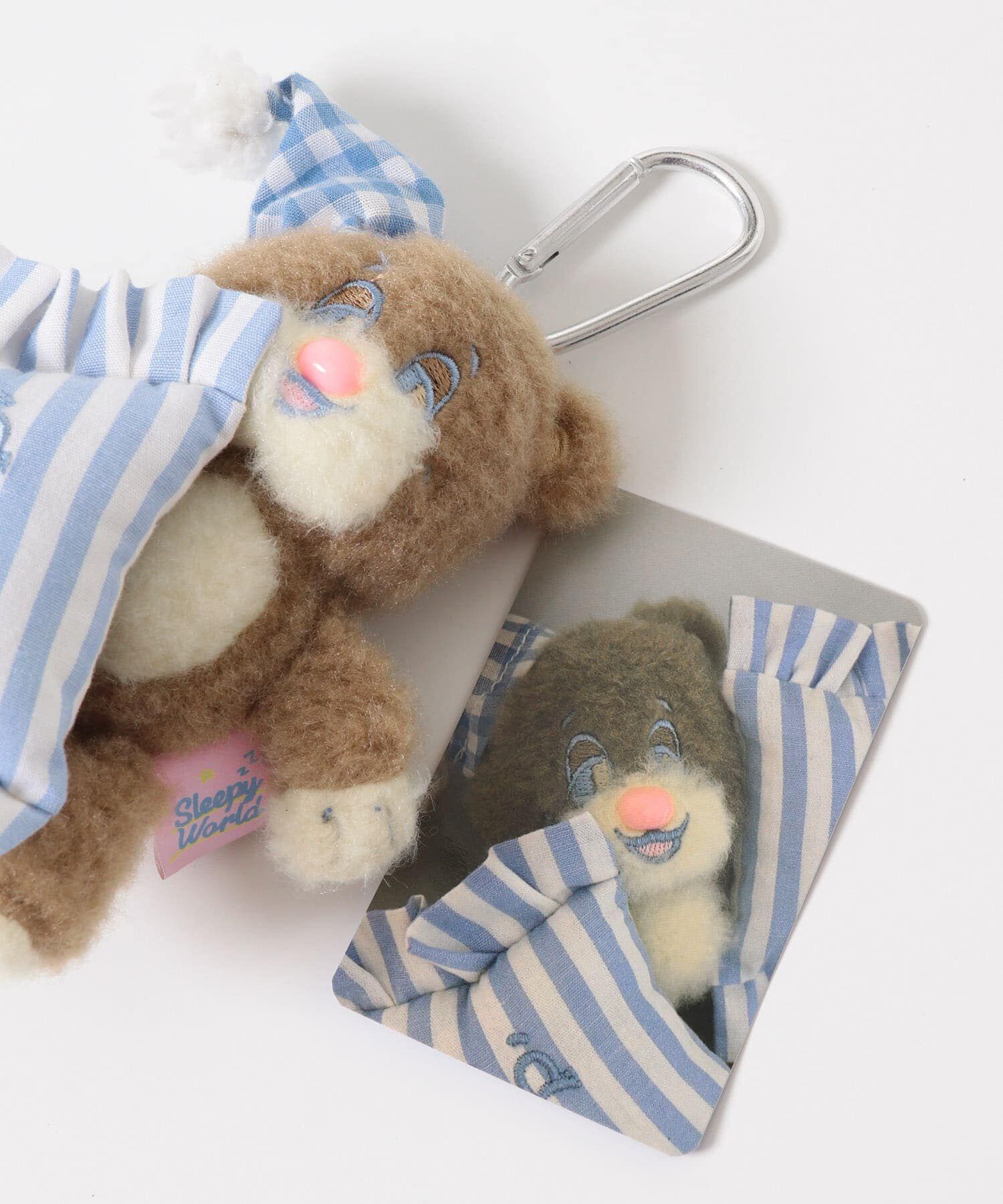 SMELLY「『WEB/一部店舗限定』NEONMOON　Sleepy Teddy Key Holder」|チャーム・キーホルダー|