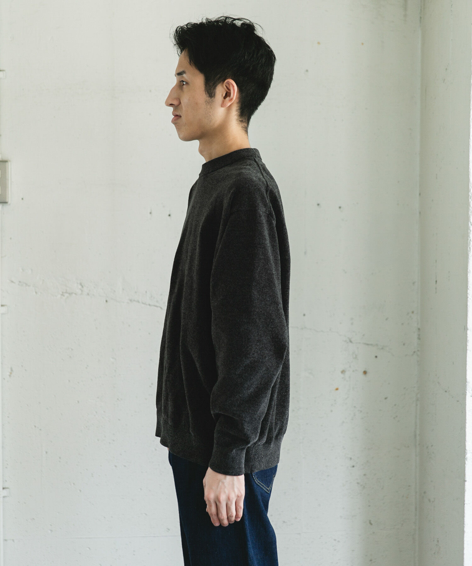 URBAN RESEARCH DOORS「モールニットプルオーバー」|ニット・セーター|