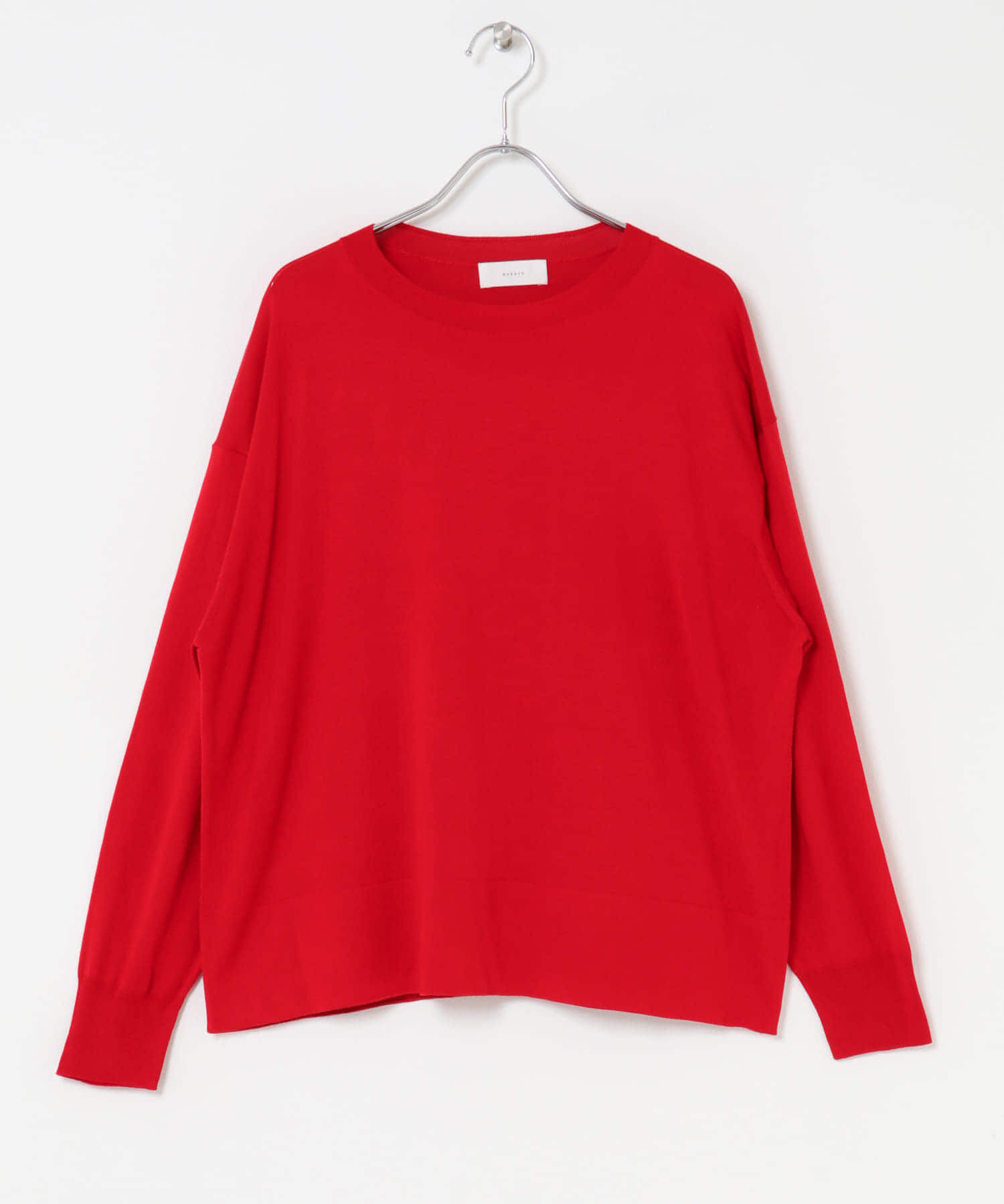 かぐれ「ウォッシャブルシルクワイドニット」|ニット・セーター|