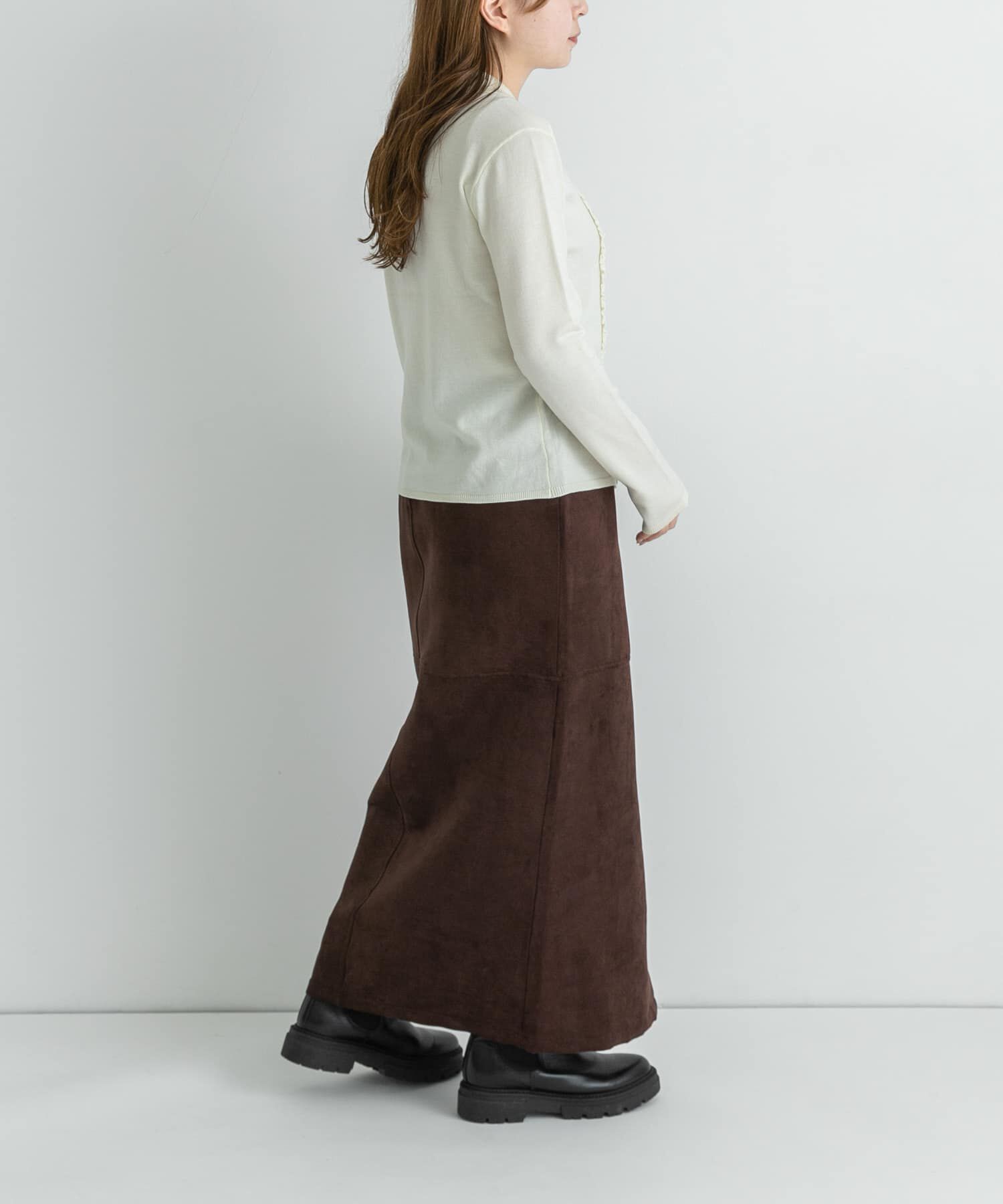 Sonny Label 「フェイクスウェードスカート」|スカート|