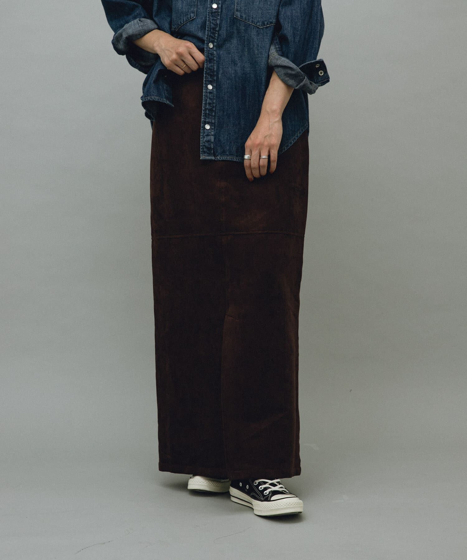 Sonny Label 「フェイクスウェードスカート」|スカート|