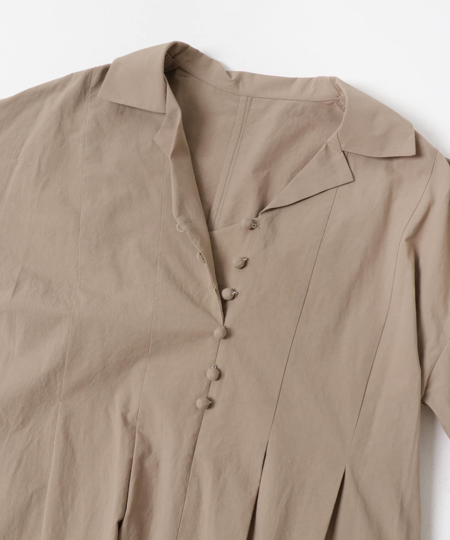 URBAN RESEARCH ROSSO「F by ROSSO　オープンカラーワンピース」|ワンピース|