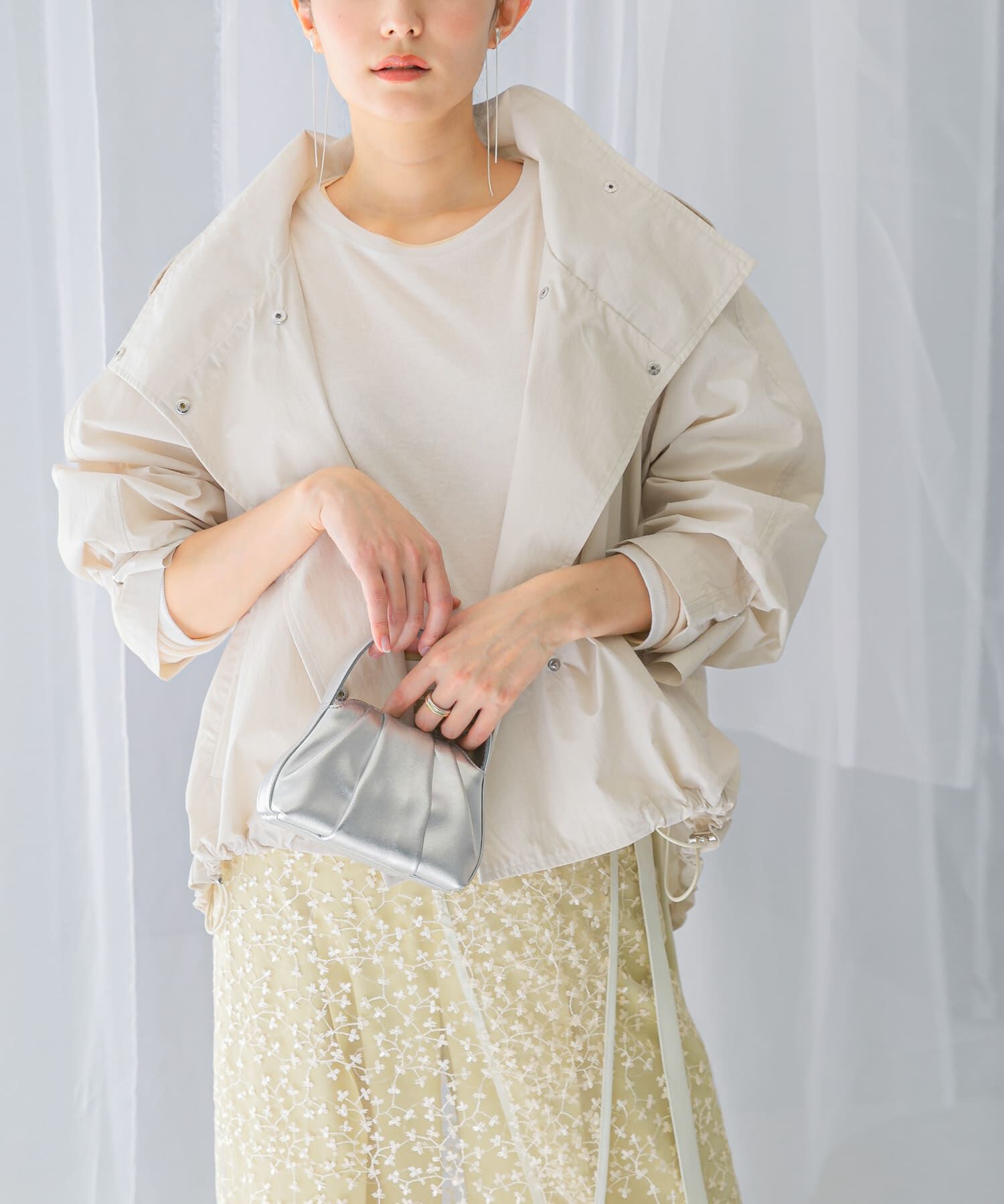 URBAN RESEARCH ROSSO「『撥水』スタンドカラーショートブルゾン」|ブルゾン・スタジャン|