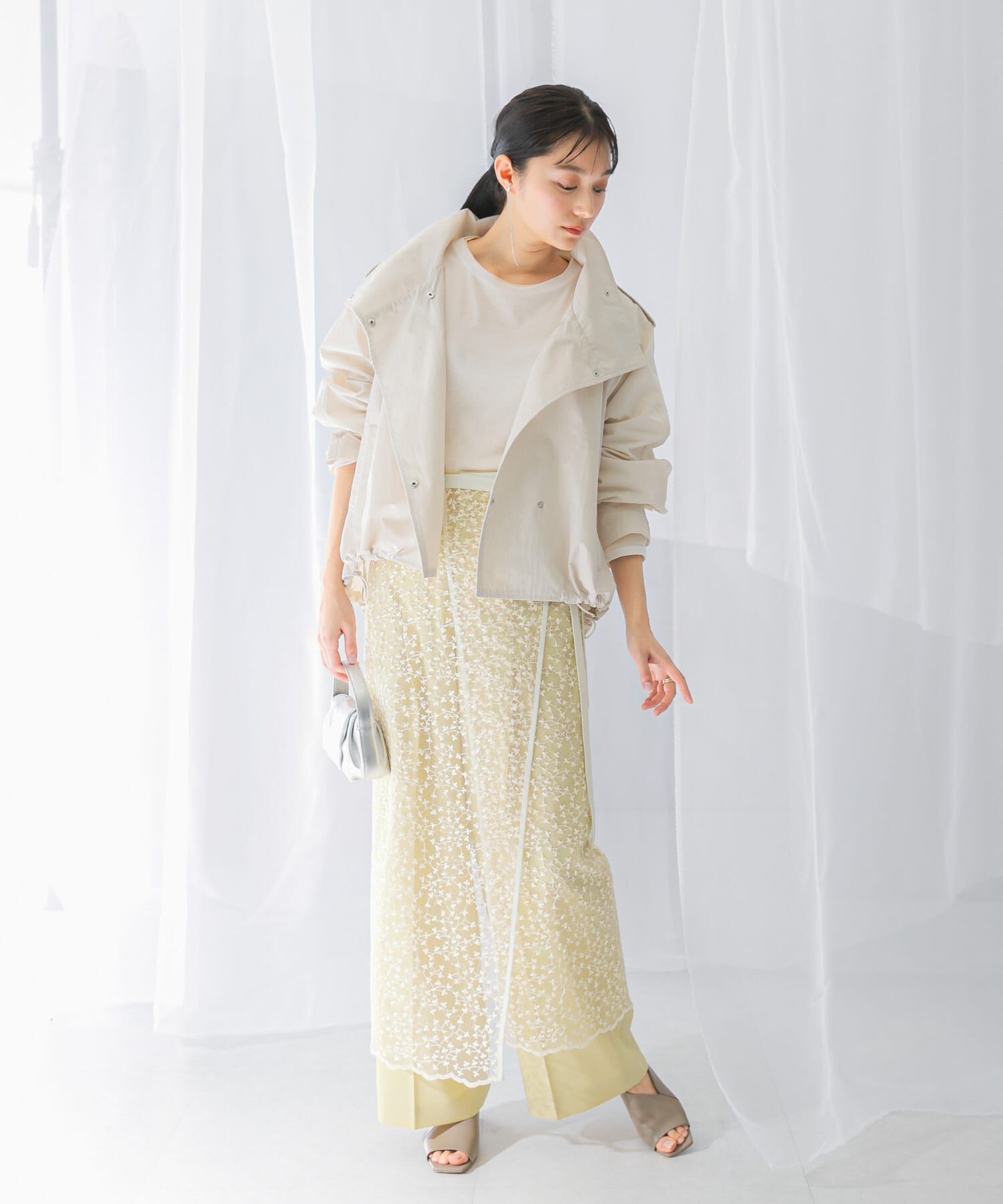 URBAN RESEARCH ROSSO「『撥水』スタンドカラーショートブルゾン」|ブルゾン・スタジャン|