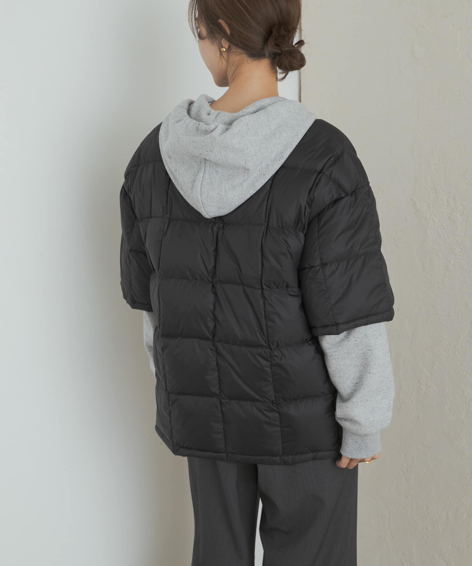 URBAN RESEARCH DOORS「『別注』TAION&times;DOORS　ショートスリーブAラインライトダウン」|ダウン|