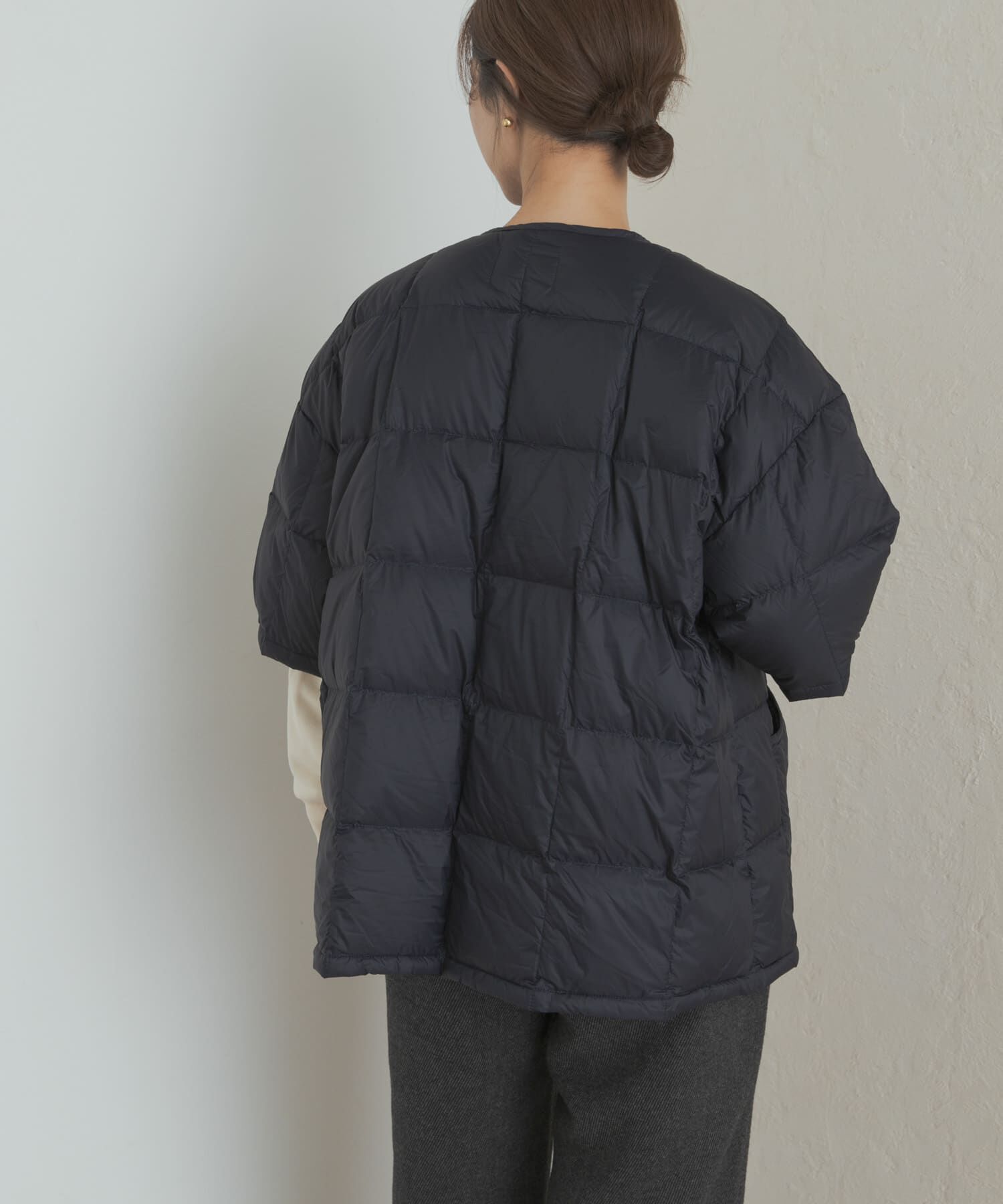 URBAN RESEARCH DOORS「『別注』TAION&times;DOORS　ショートスリーブAラインライトダウン」|ダウン|