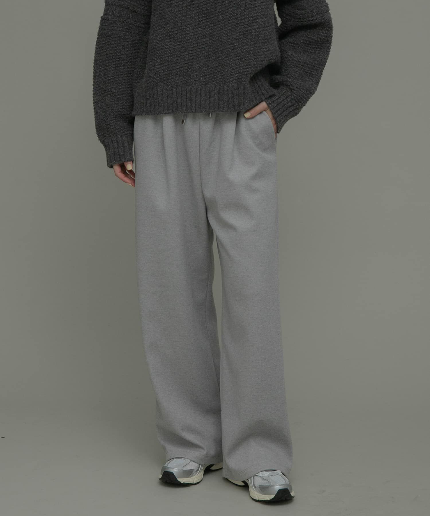 Sonny Label 「『WEB限定』起毛イージーワンタックパンツ」|その他|グレー