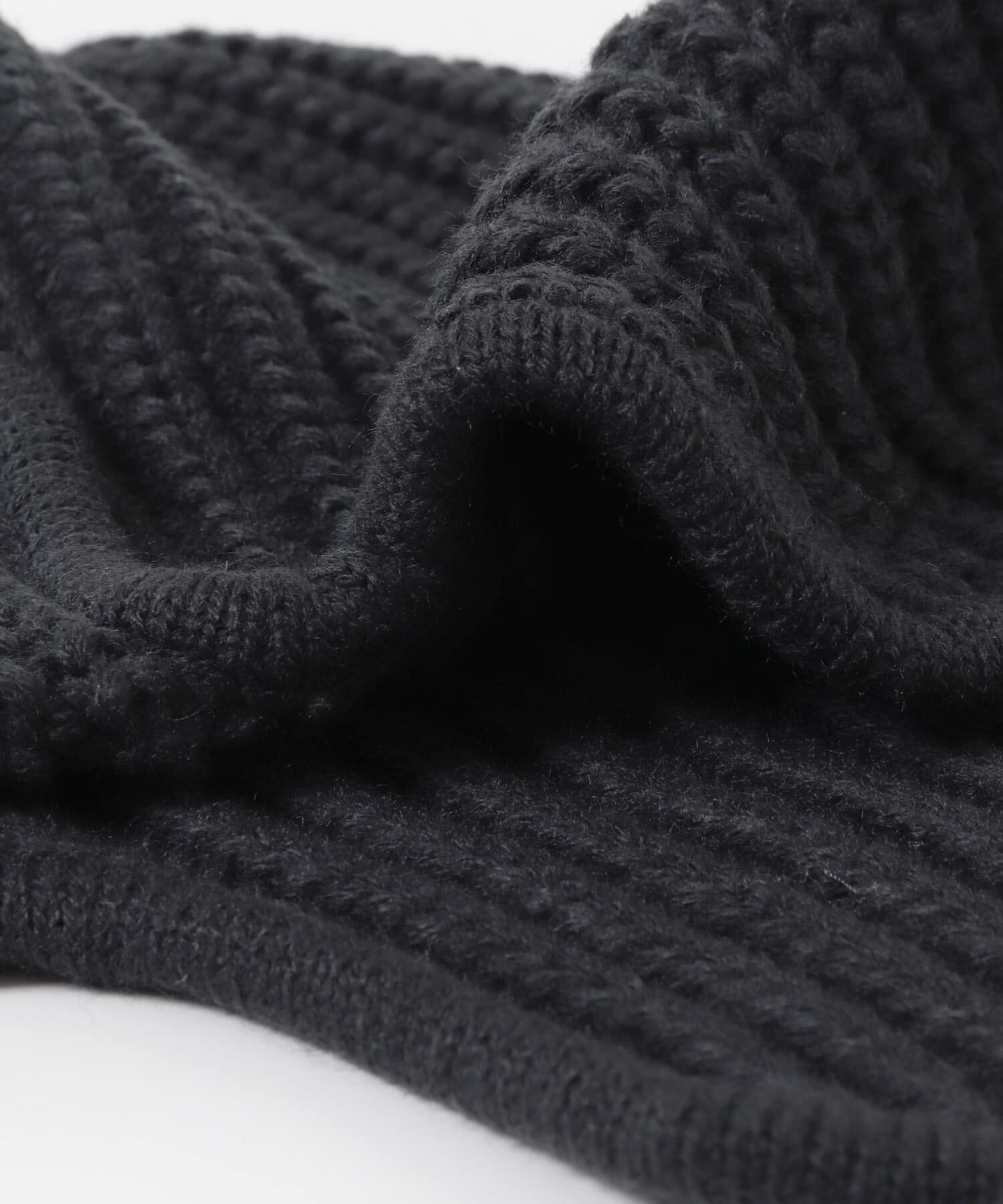 SMELLY「リブニットフライトキャップ」|ニット帽|