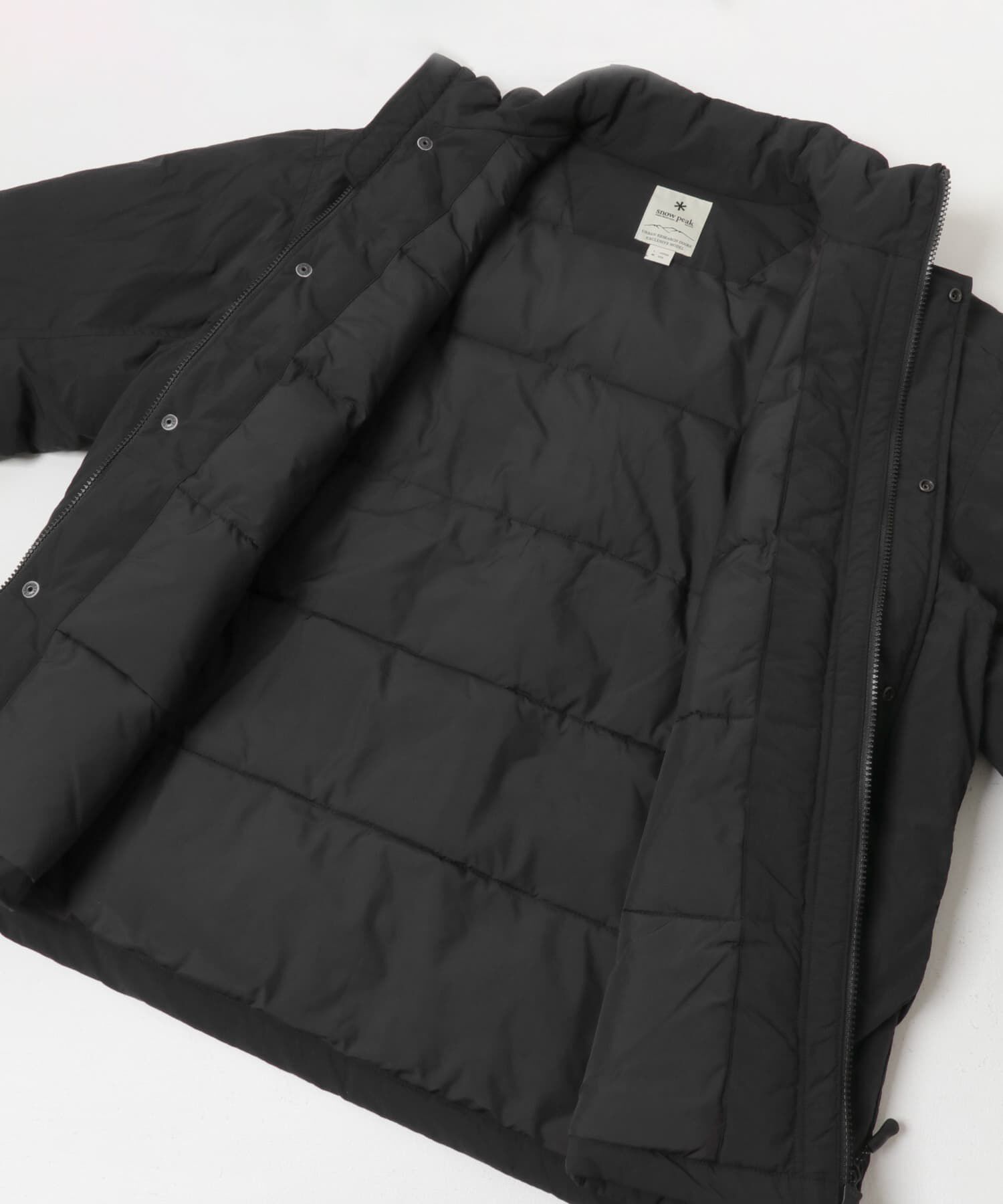 URBAN RESEARCH DOORS「『別注』Snow Peak Apparel&times;DOORS　N/T Insulation Jacket」|ノーカラーコート|
