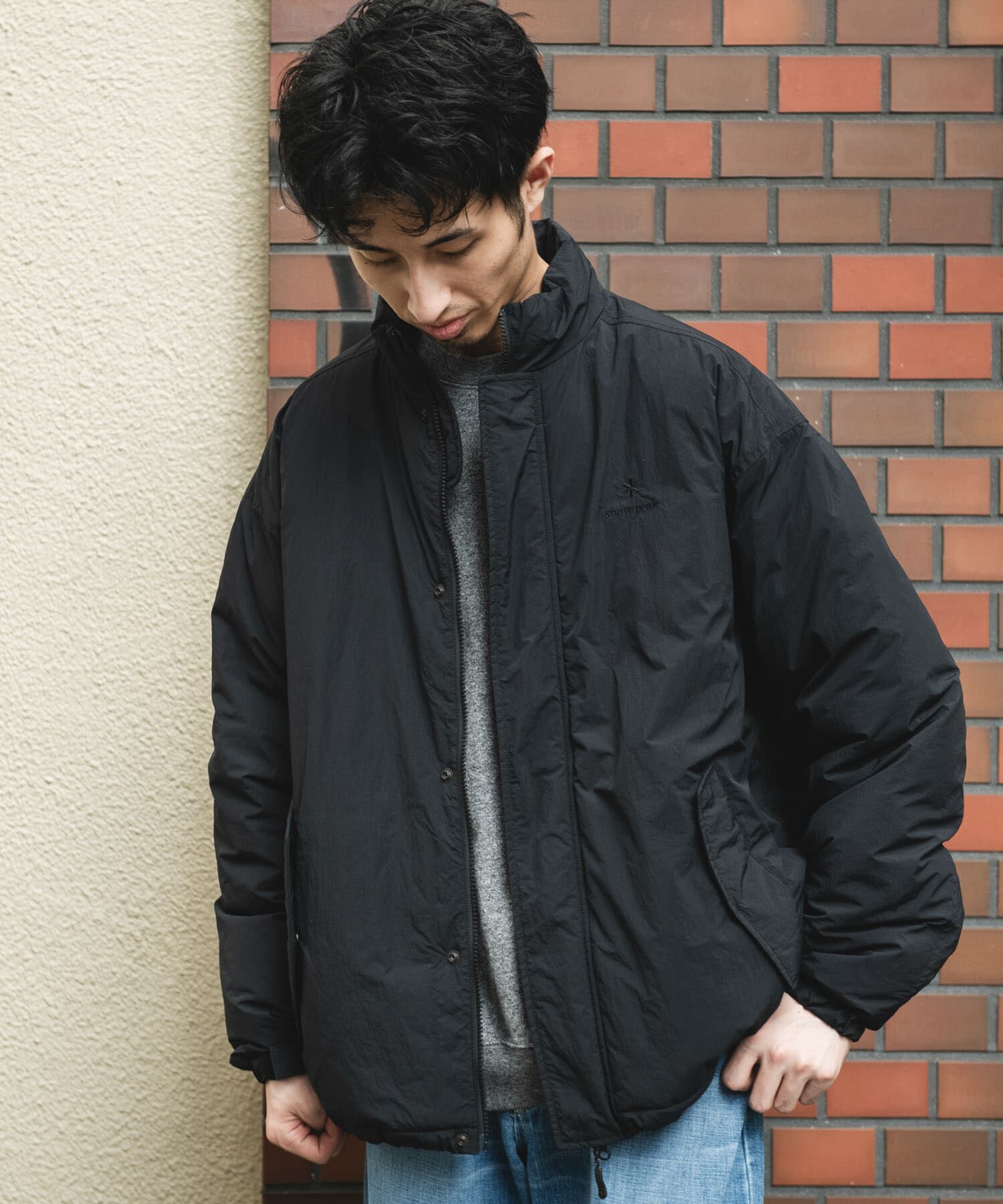 URBAN RESEARCH DOORS「『別注』Snow Peak Apparel&times;DOORS　N/T Insulation Jacket」|ノーカラーコート|