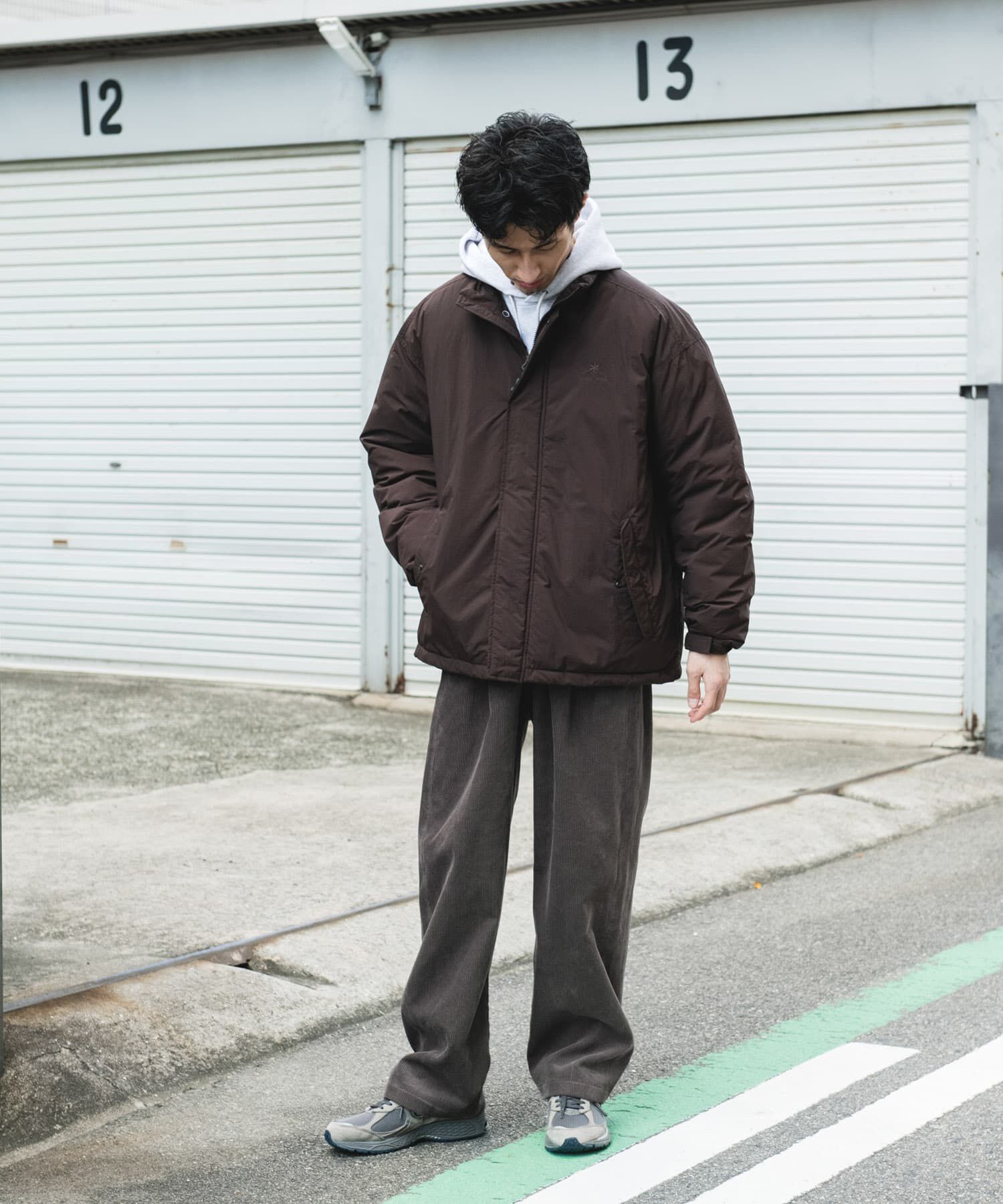 URBAN RESEARCH DOORS「『別注』Snow Peak Apparel&times;DOORS　N/T Insulation Jacket」|ノーカラーコート|