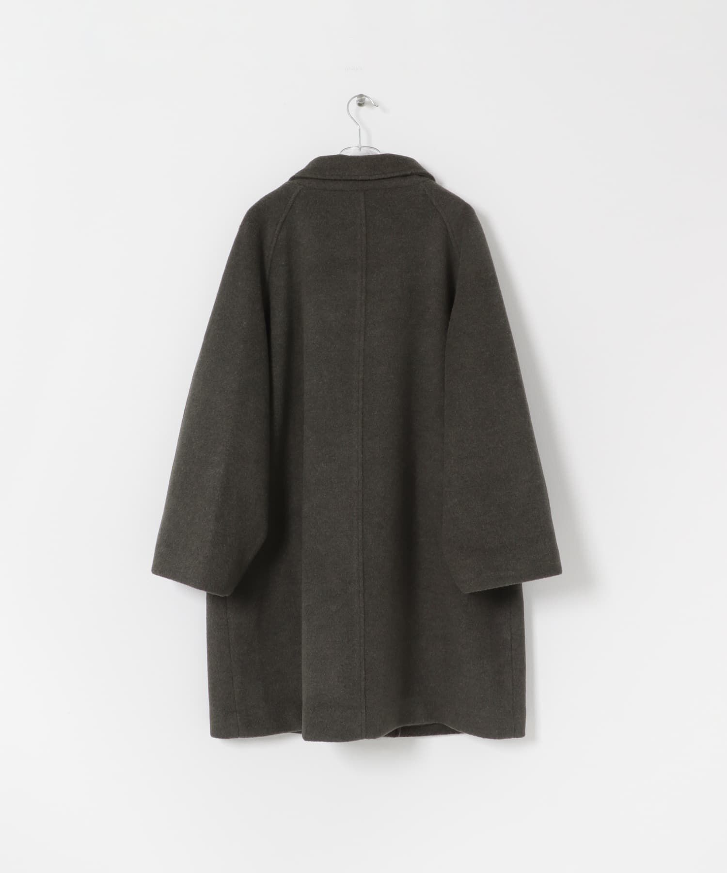 LAATO「balmacaan coat」|ステンカラーコート|