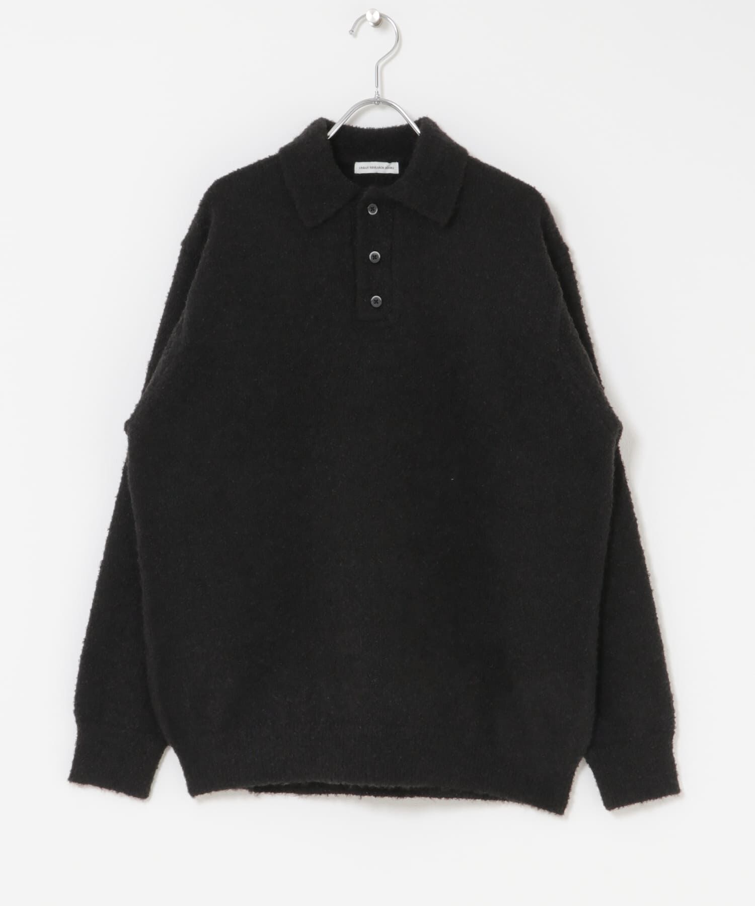 URBAN RESEARCH DOORS「ブークレ ニットポロシャツ」|ニット・セーター|