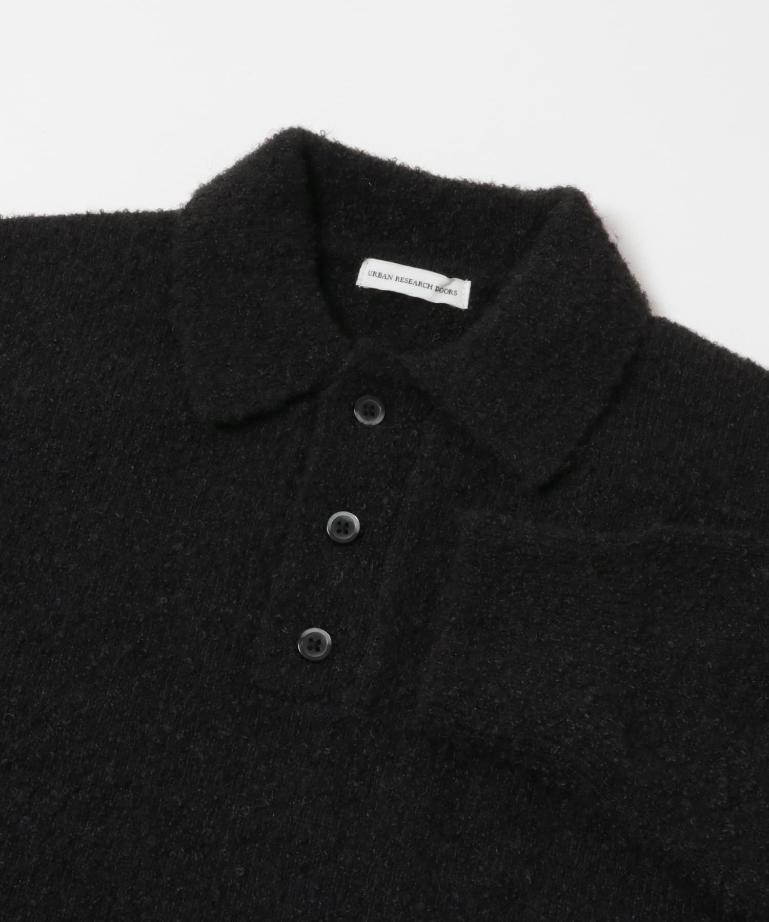 URBAN RESEARCH DOORS「ブークレ ニットポロシャツ」|ニット・セーター|