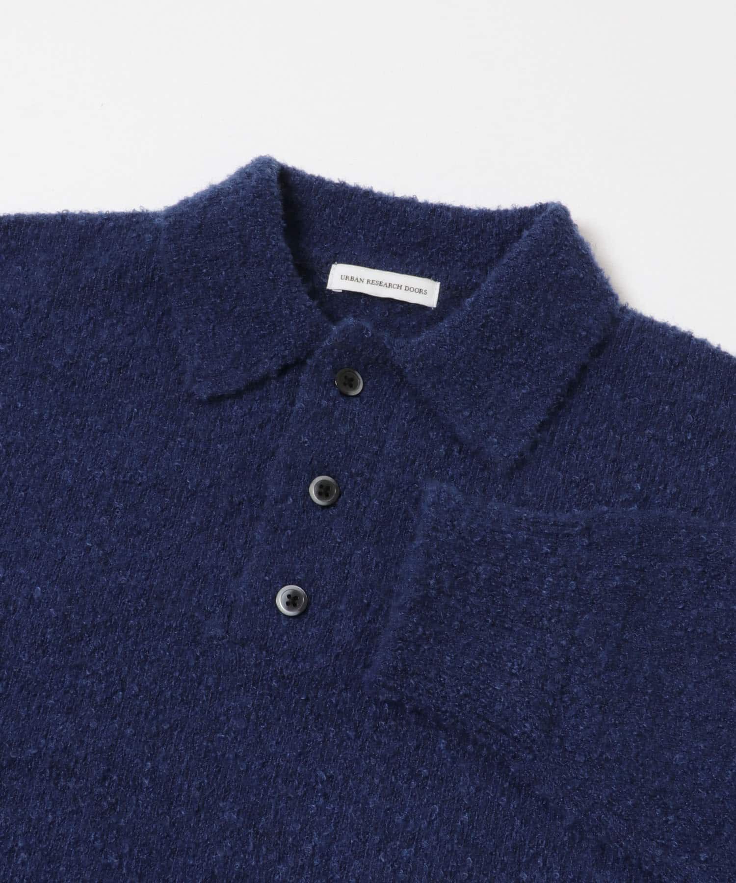 URBAN RESEARCH DOORS「ブークレ ニットポロシャツ」|ニット・セーター|