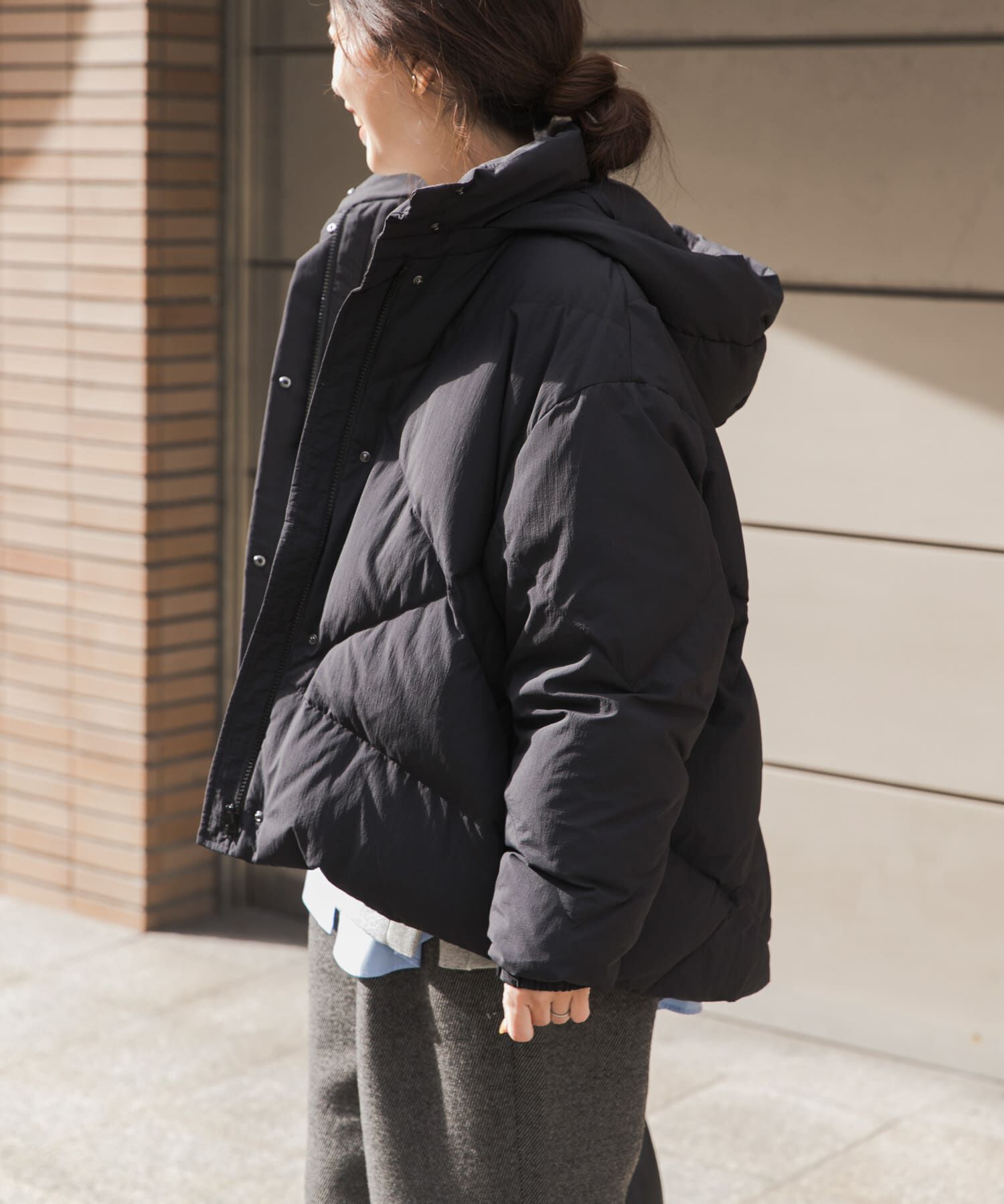 URBAN RESEARCH DOORS「グリーンダウン撥水2WAYジャケット」|ダウン|