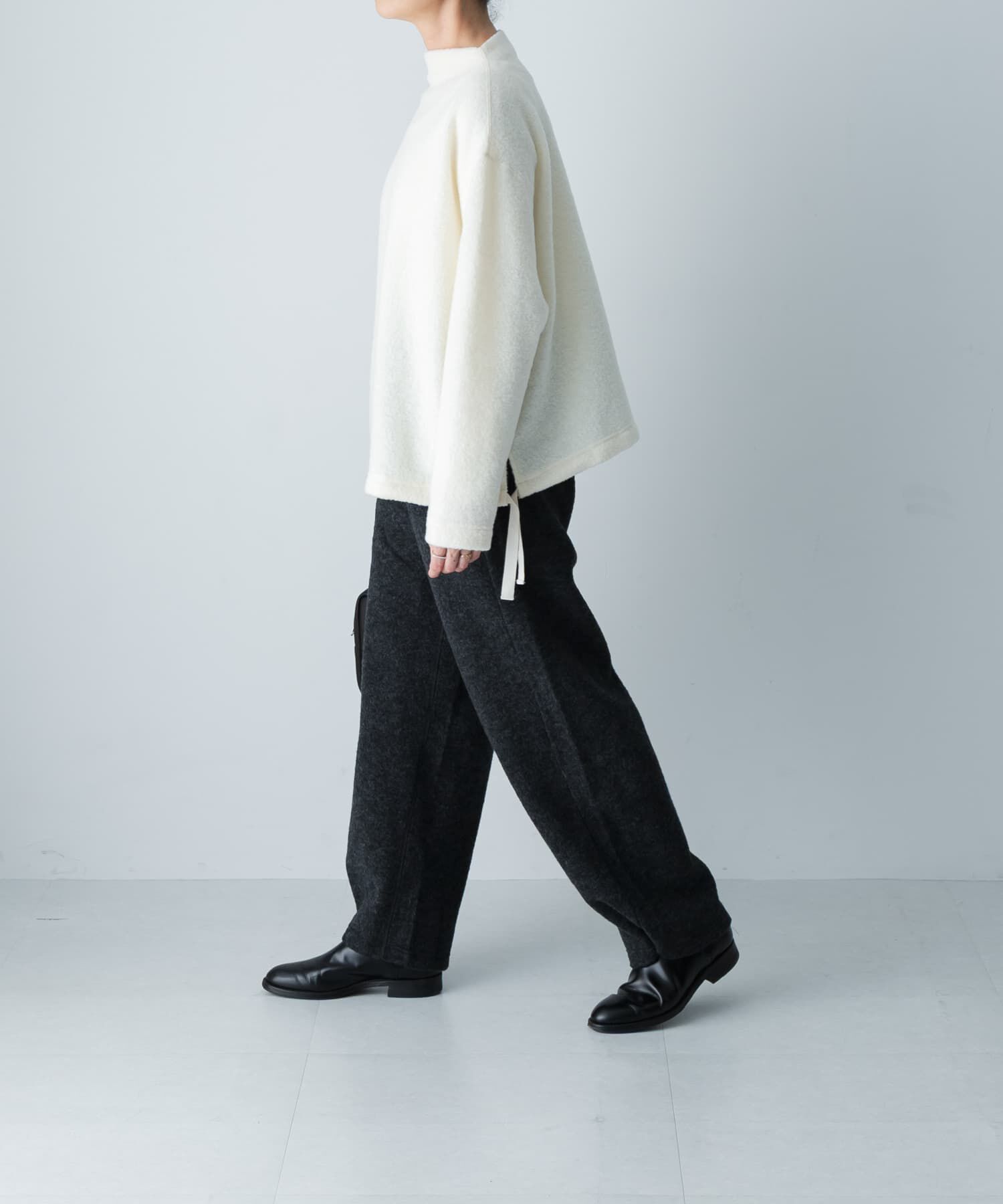 かぐれ「ウールループボトルネックプルオーバー」|その他|