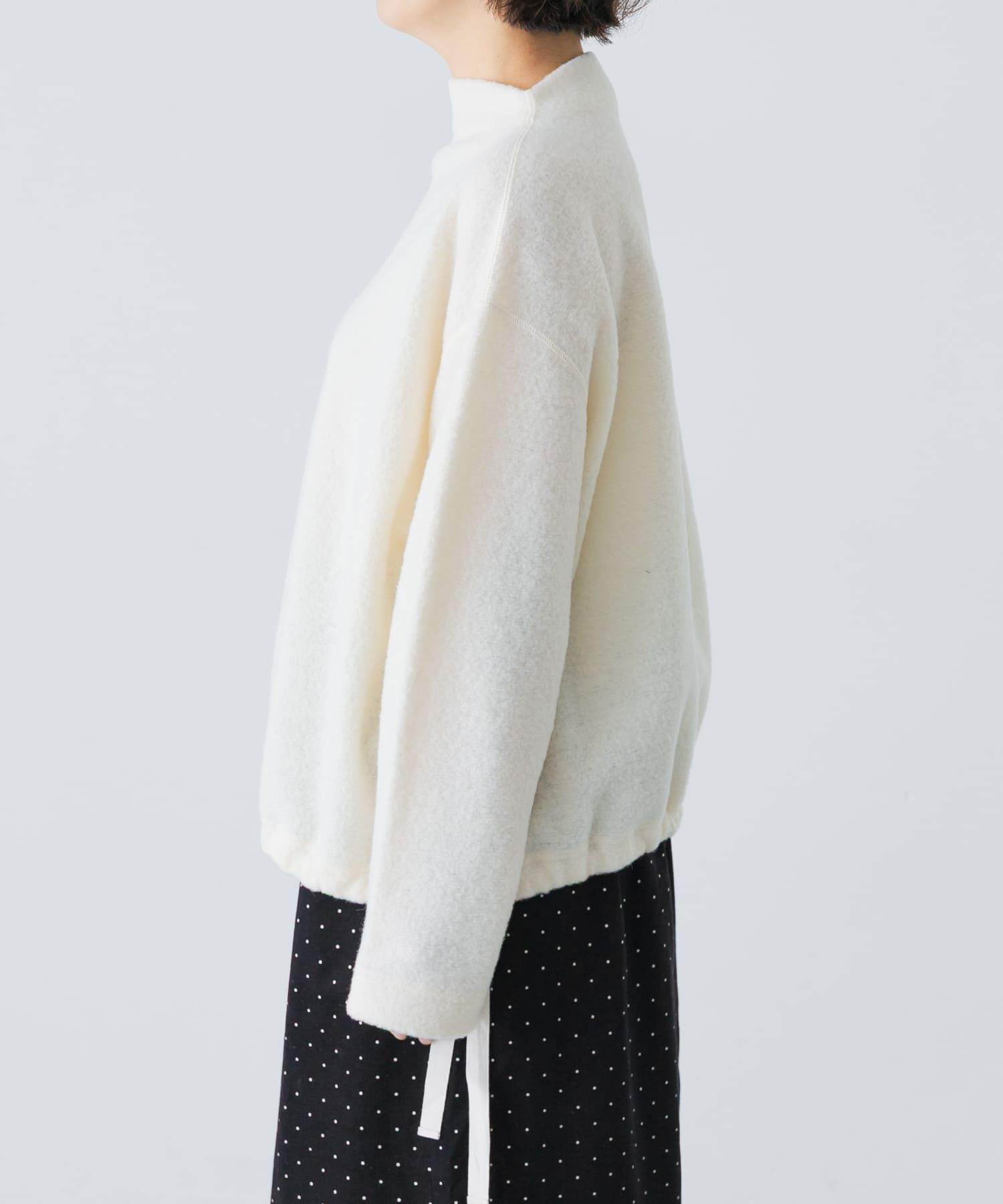 かぐれ「ウールループボトルネックプルオーバー」|その他|