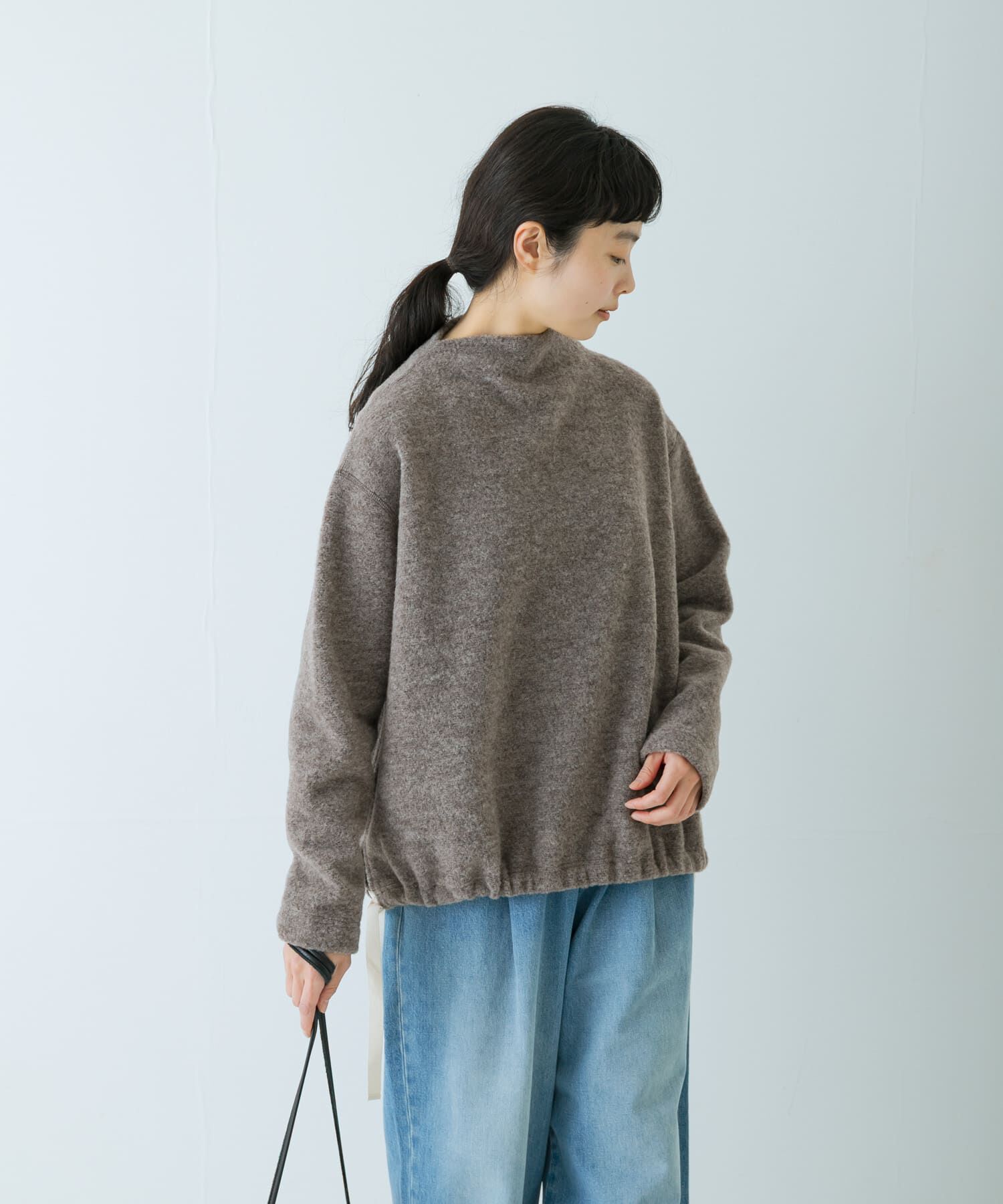 かぐれ「ウールループボトルネックプルオーバー」|その他|