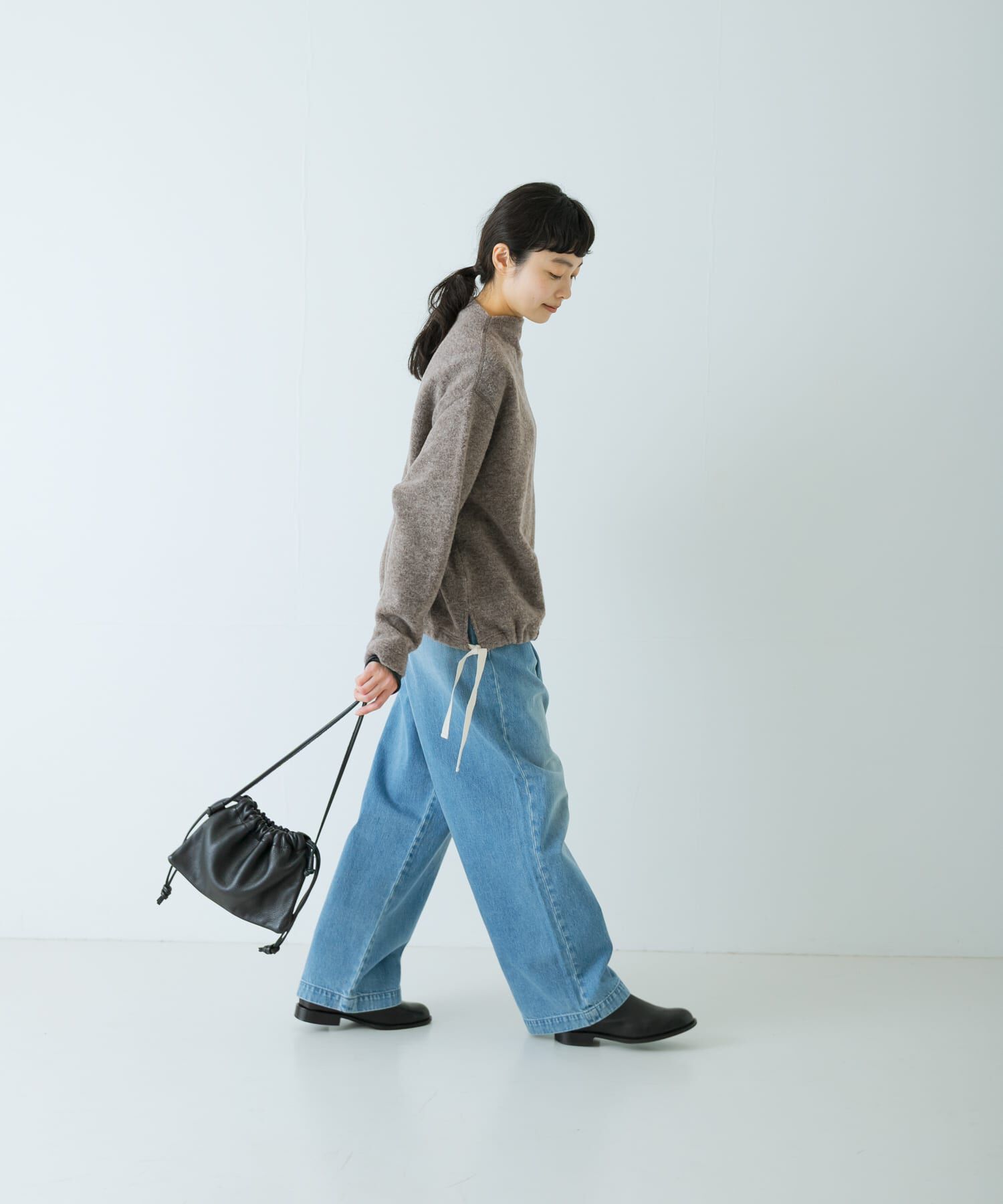 かぐれ「ウールループボトルネックプルオーバー」|その他|