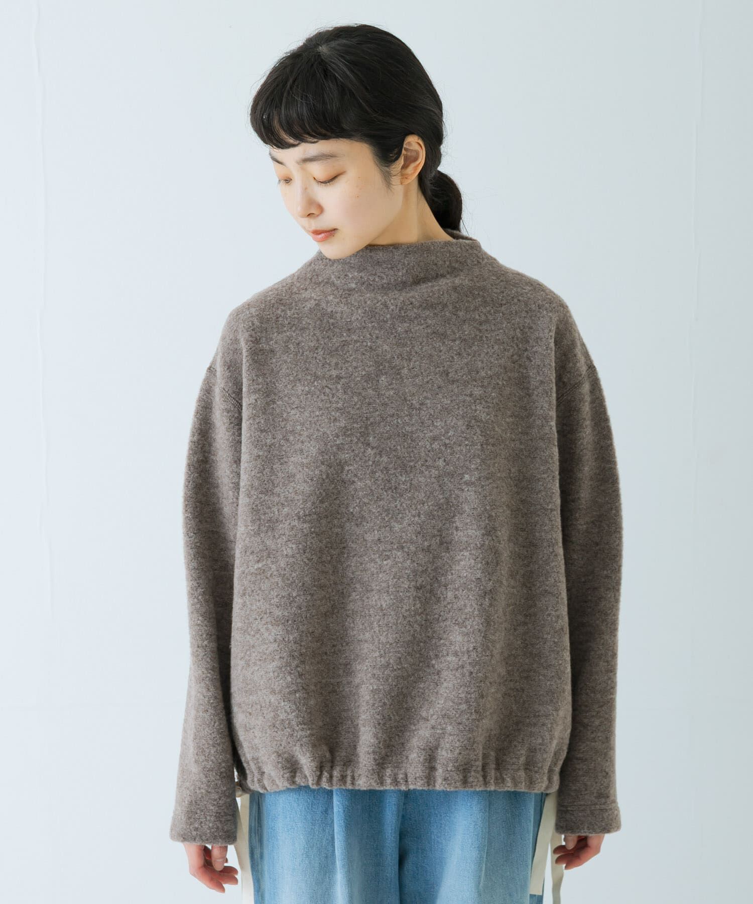 かぐれ「ウールループボトルネックプルオーバー」|その他|