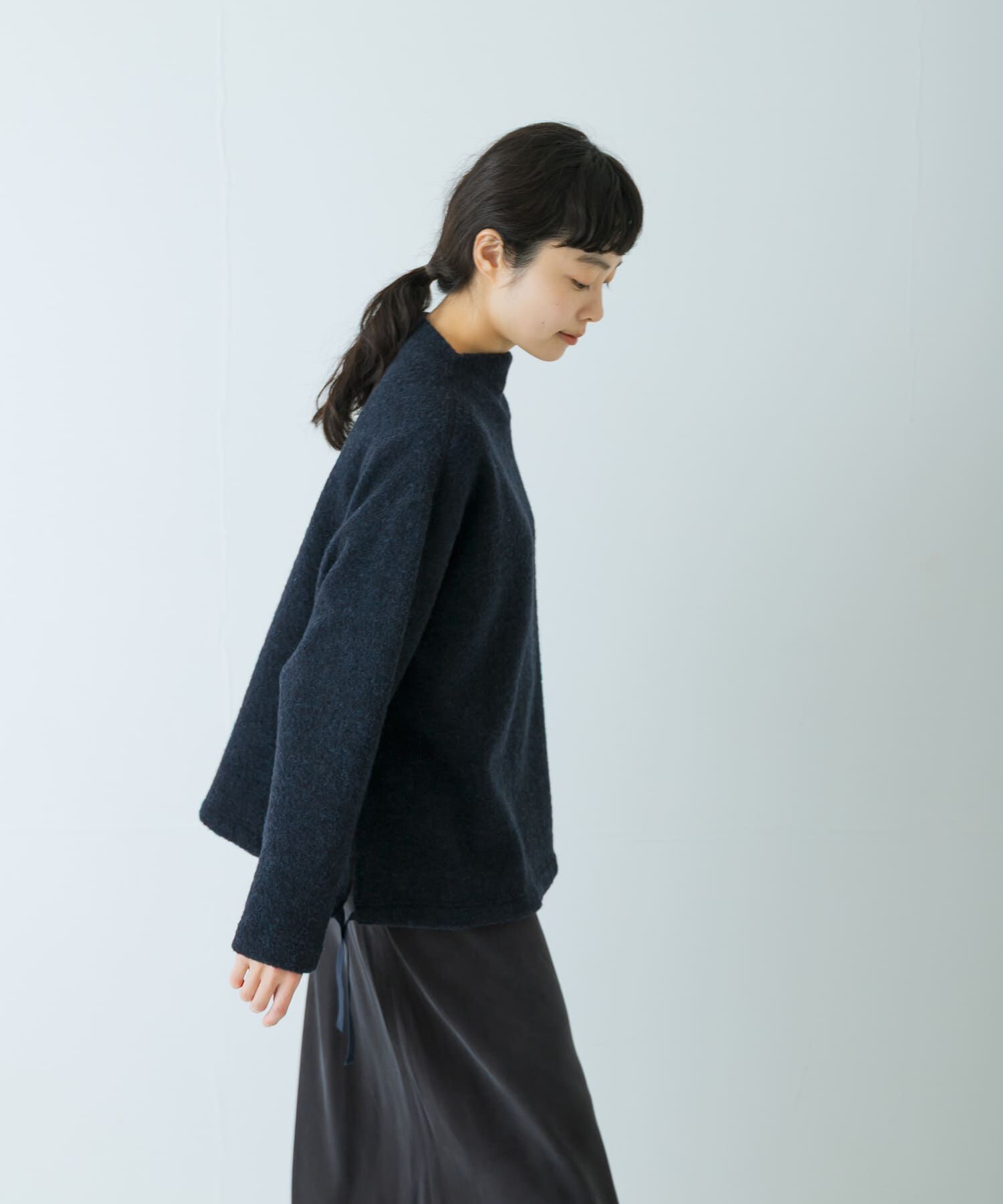 かぐれ「ウールループボトルネックプルオーバー」|その他|